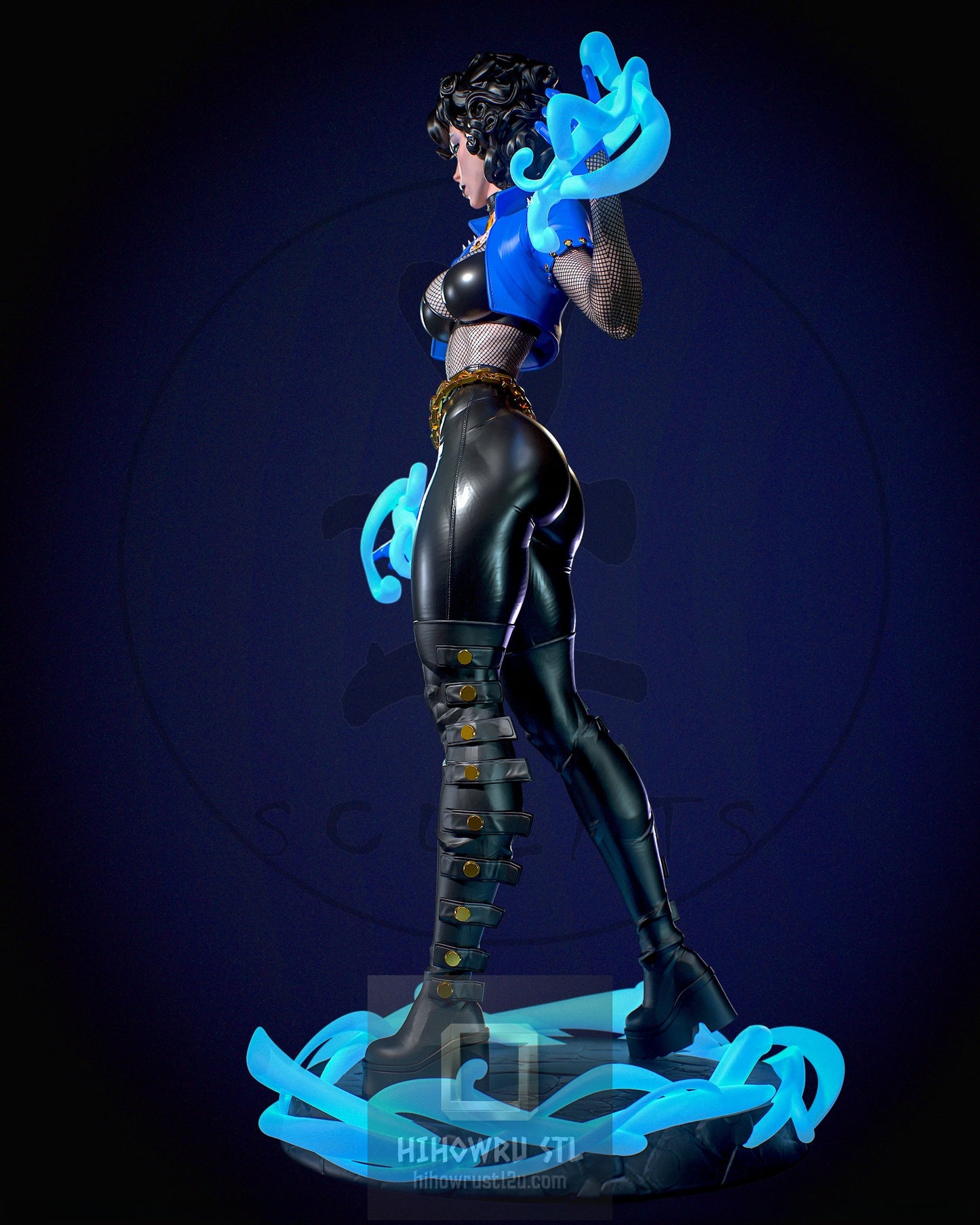 5023 Zatanna NSFW - DC Comics - STL 3D Print Files