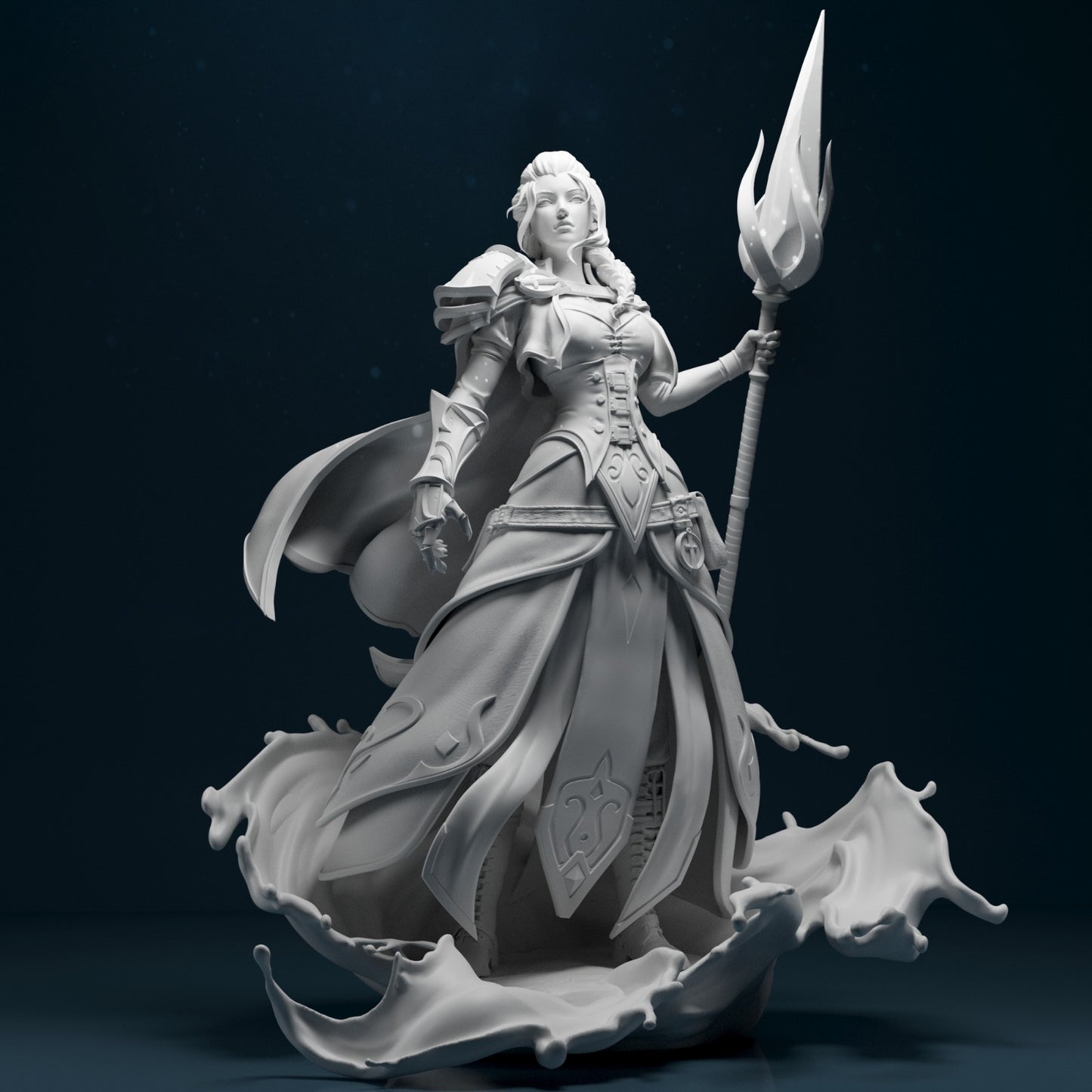 2203 Jaina Proudmoore - World of Warcraft - STL 3D Print Files