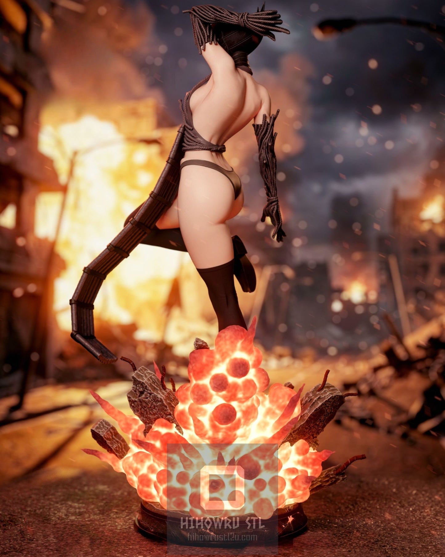 4893 Reze NSFW - Chainsaw Man - STL 3D Print Files