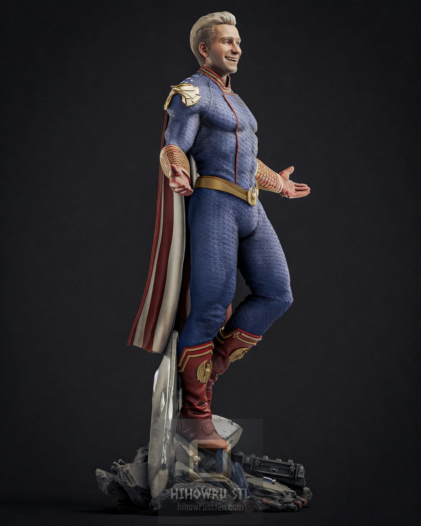 5113 Homelander - The Boys - STL 3D Print Files