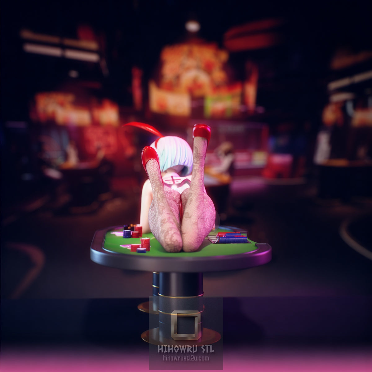 5557 Rebecca AND Lucy - Cyberpunk Edgerunners - STL 3D Print Files