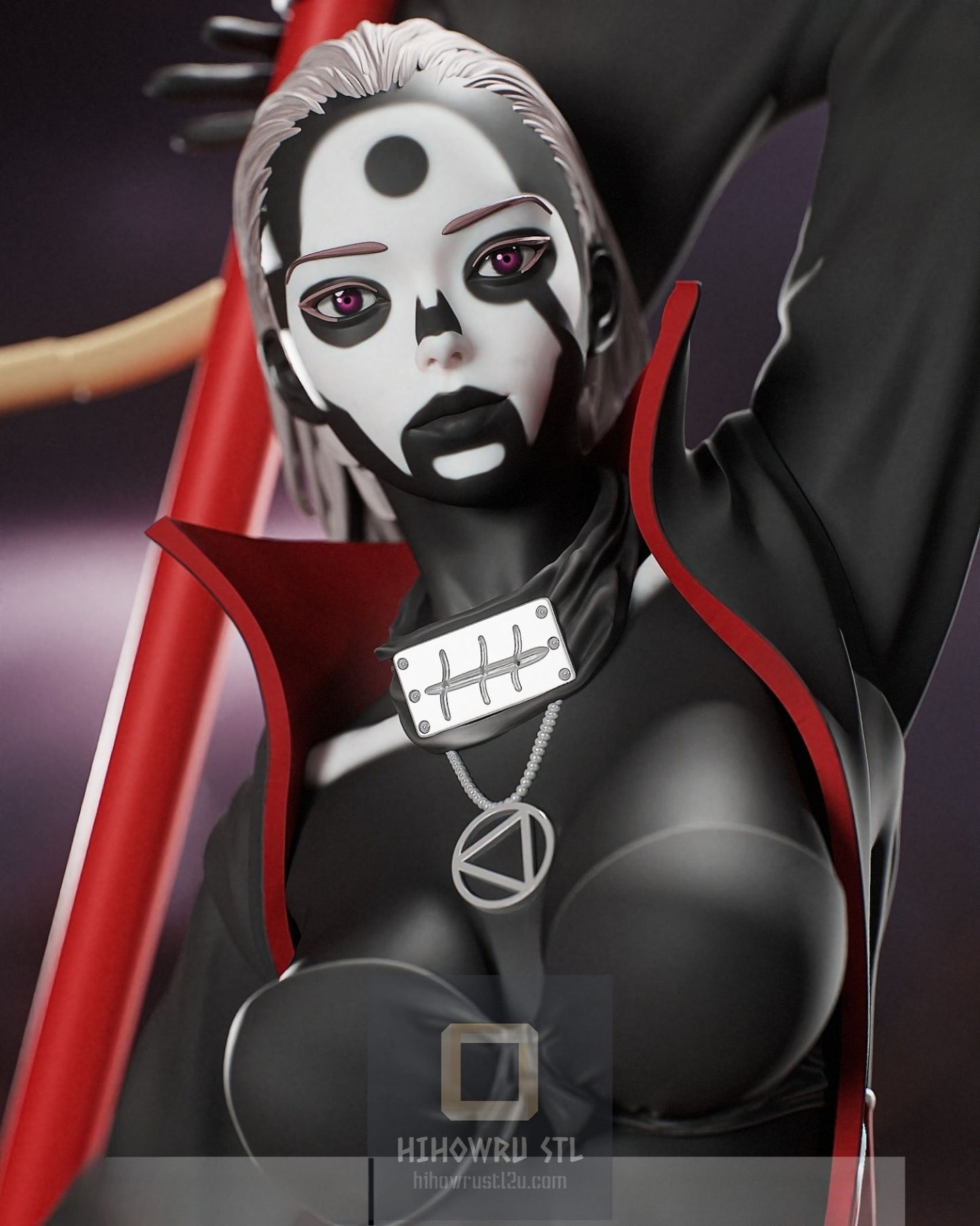 4887 Female Hidan NSFW - Naruto - STL 3D Print Files