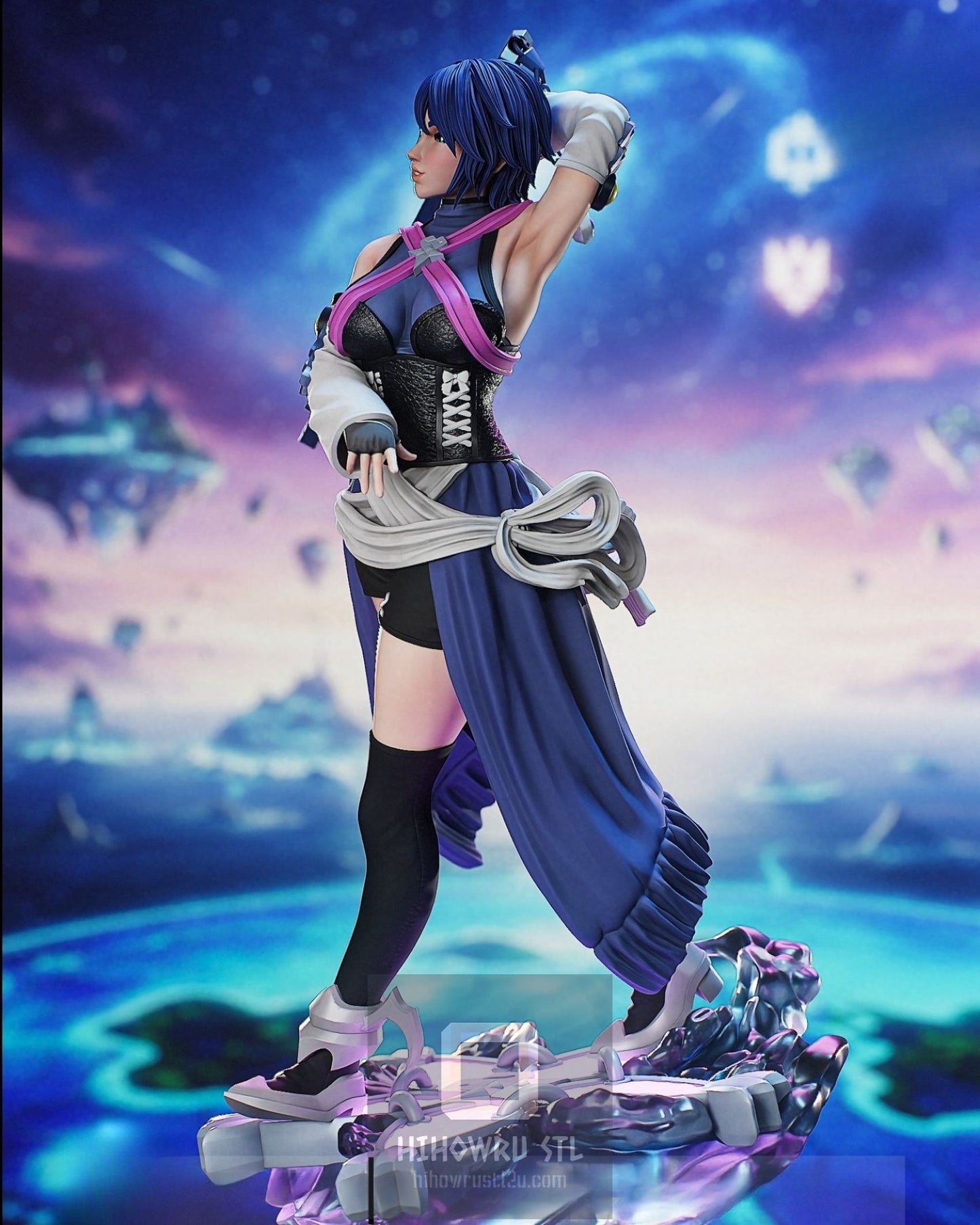 4888 Aqua NSFW - Kingdom Hearts - STL 3D Print Files