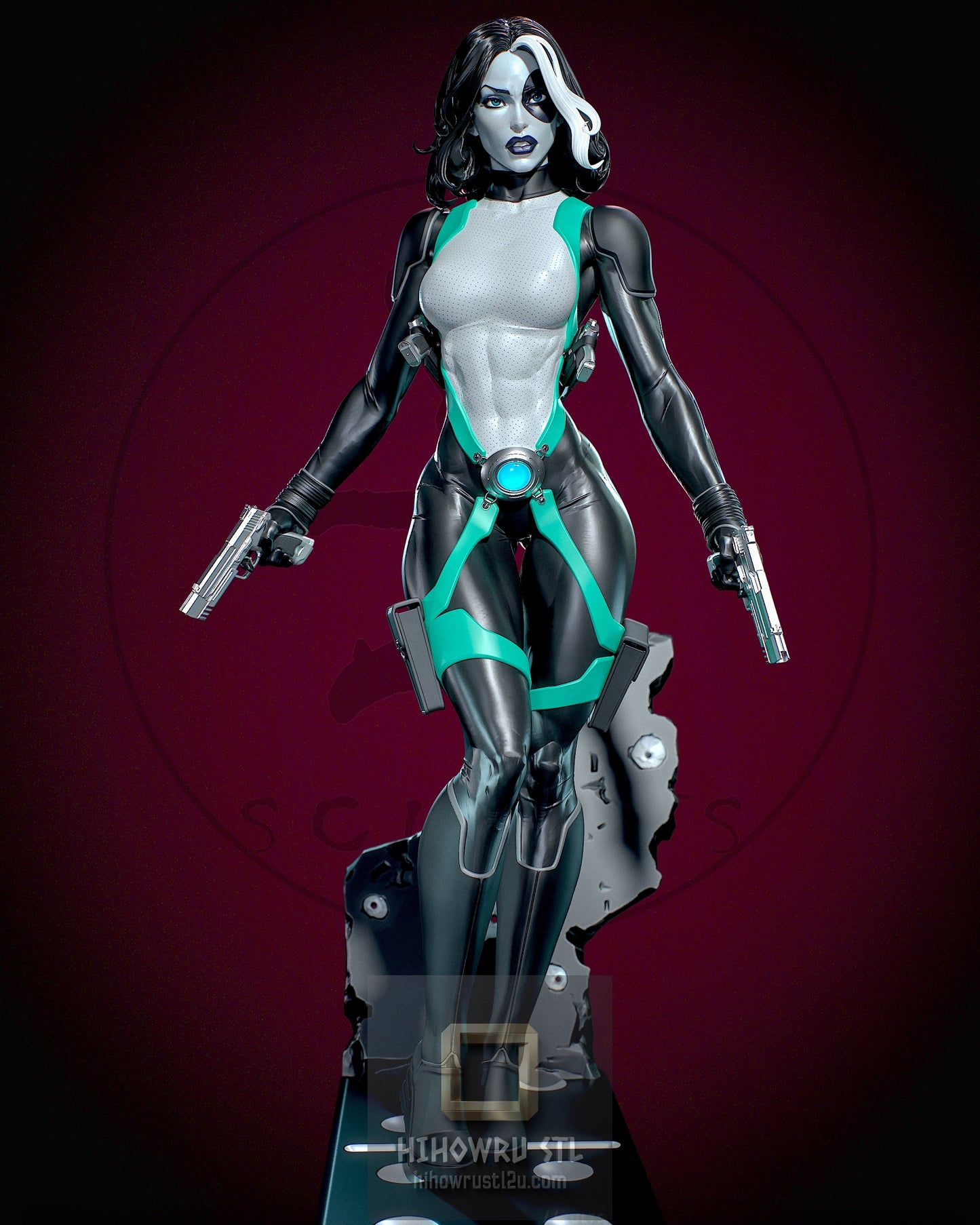 5421 Domino NSFW - Marvel Comics - STL 3D Print Files