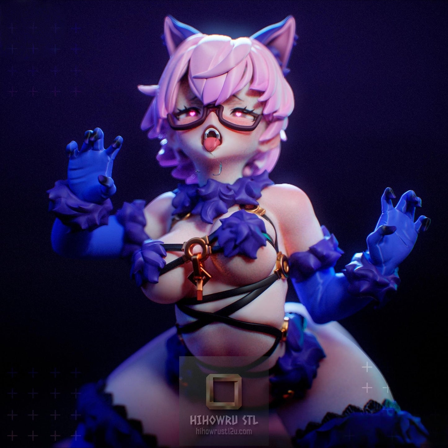 5496 Mash Kyrielight NSFW - Dangerous Beast - STL 3D Print Files