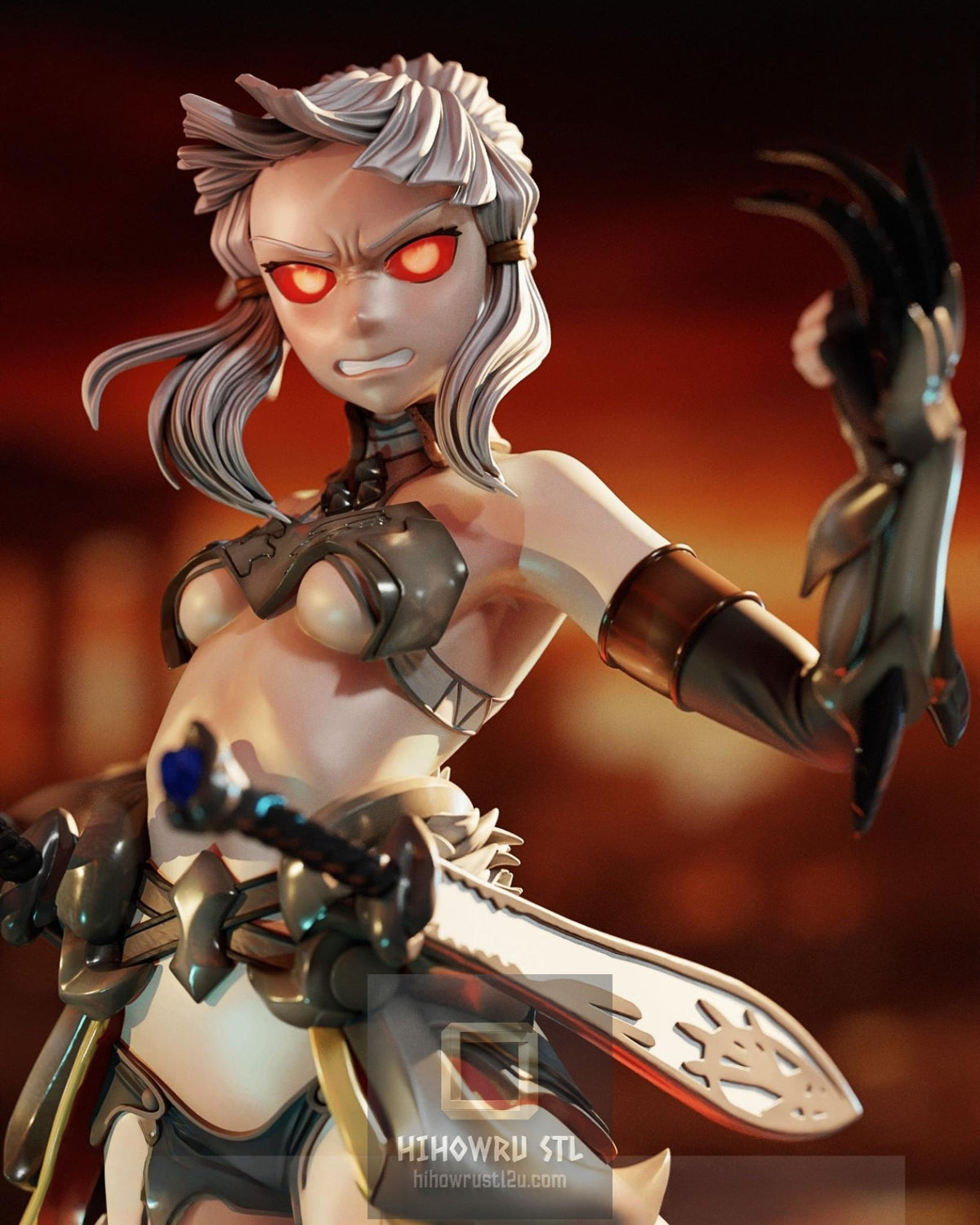 5574 Penthesilea NSFW - Fate/Grand Order  - STL 3D Print Files