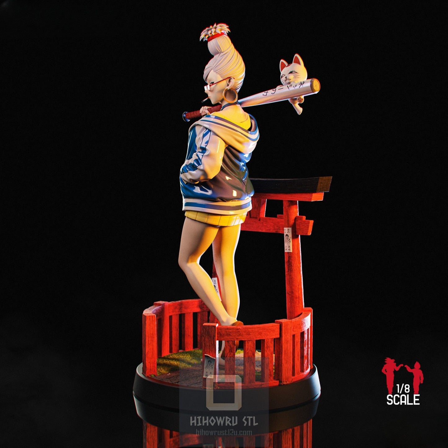 4592 Seiko Ayase - Dandadan - STL 3D Print Files