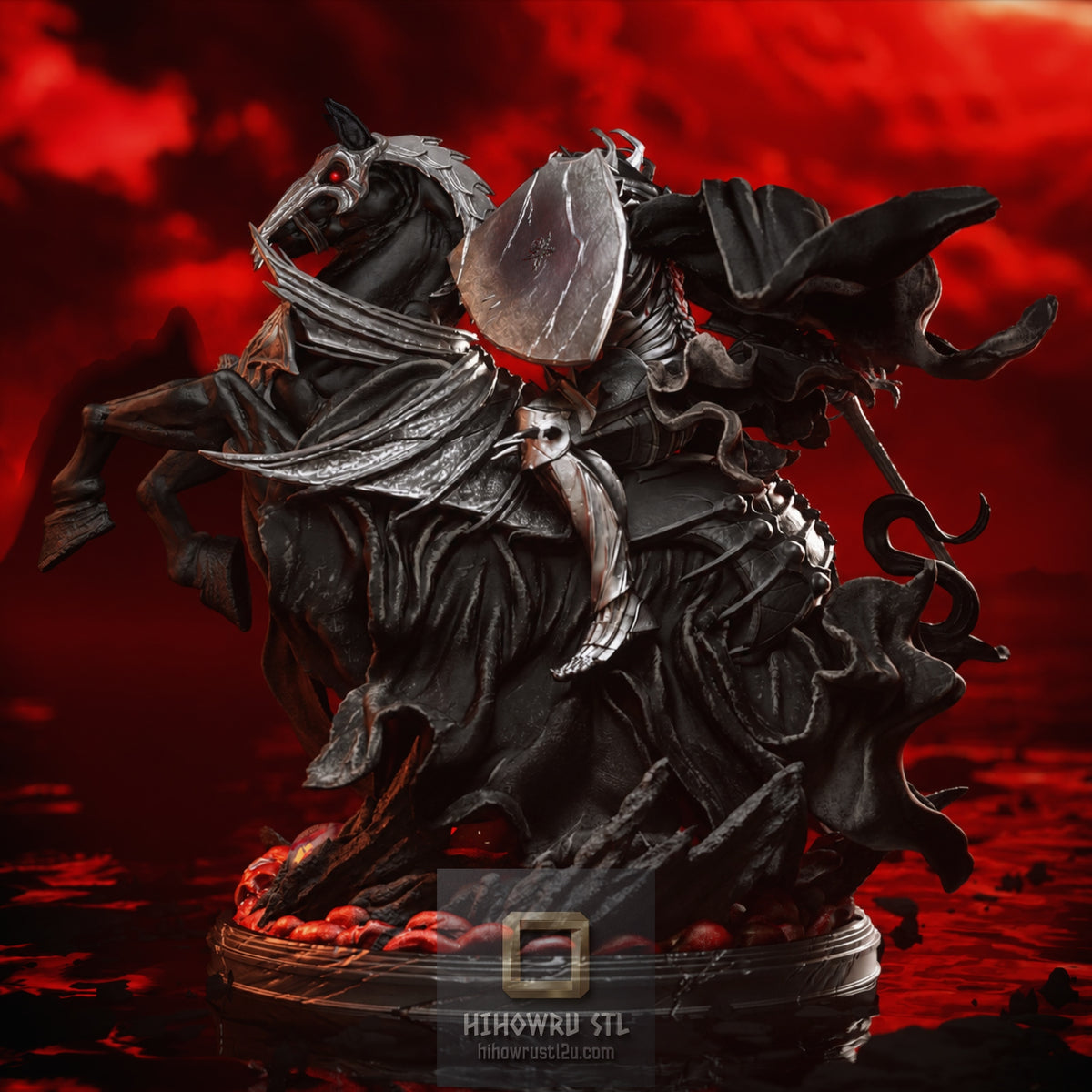 5657 Skull Knight - Berserk - STL 3D Print Files
