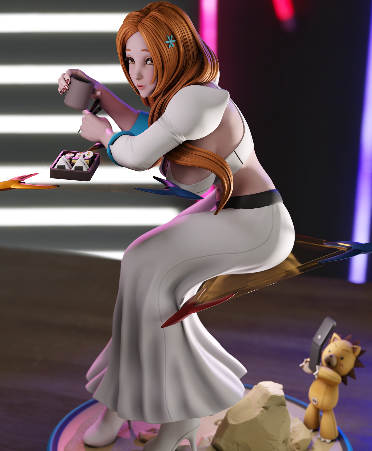 2605 Orihime Inoue NSFW - Bleach - STL 3D Print Files