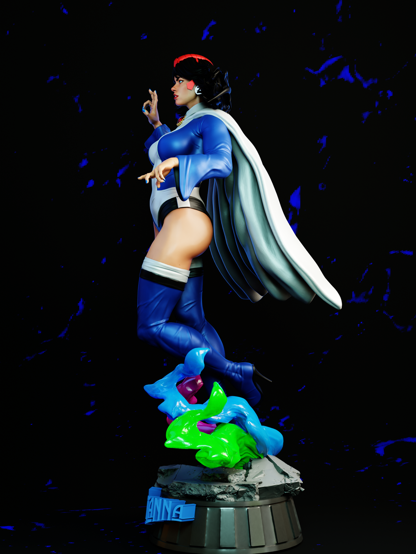 2093 Zatanna NSFW - DC Comics - STL 3D Print Files