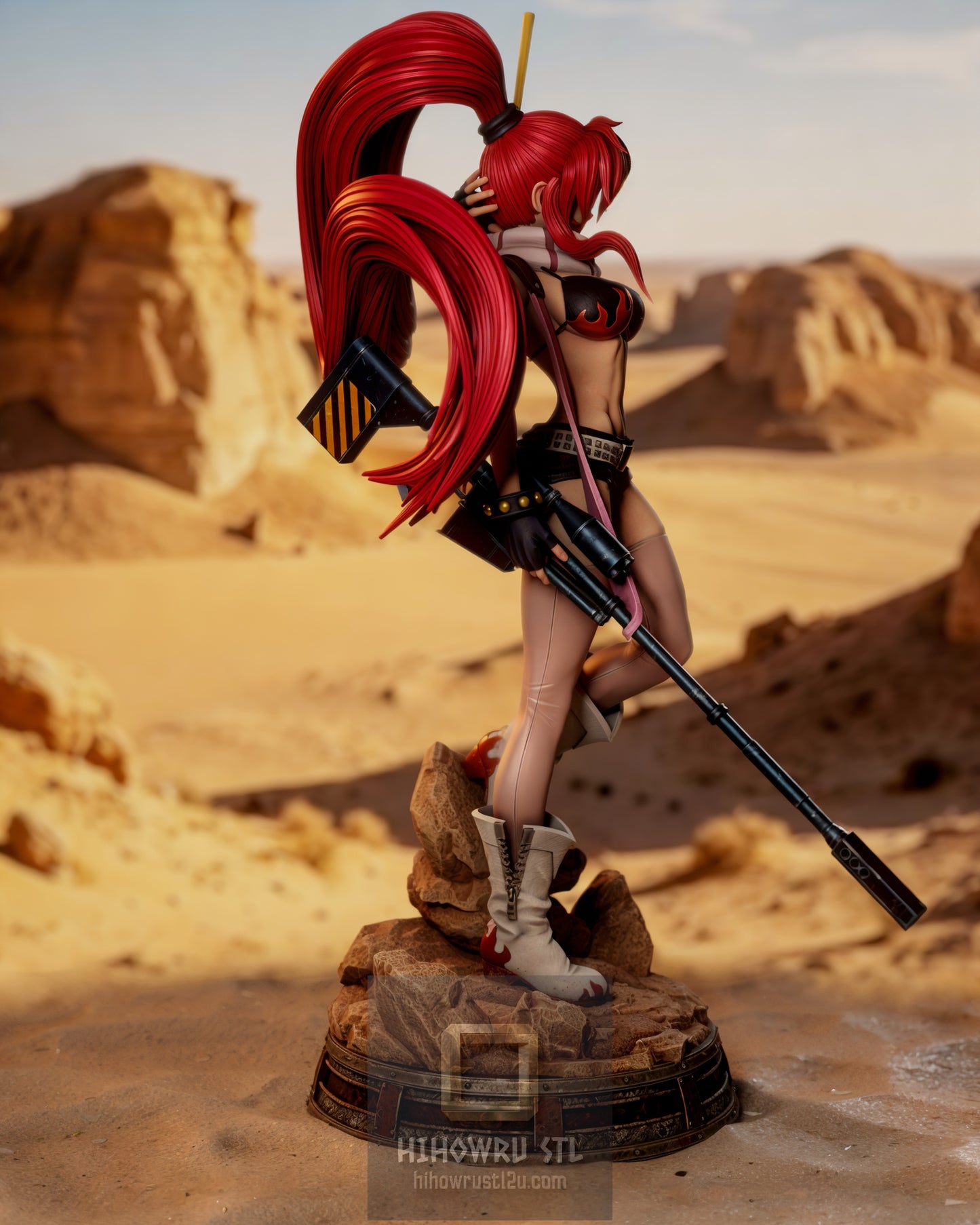 4975 Yoko Littner NSFW - Tengen Toppa Gurren Lagann - STL 3D Print Files