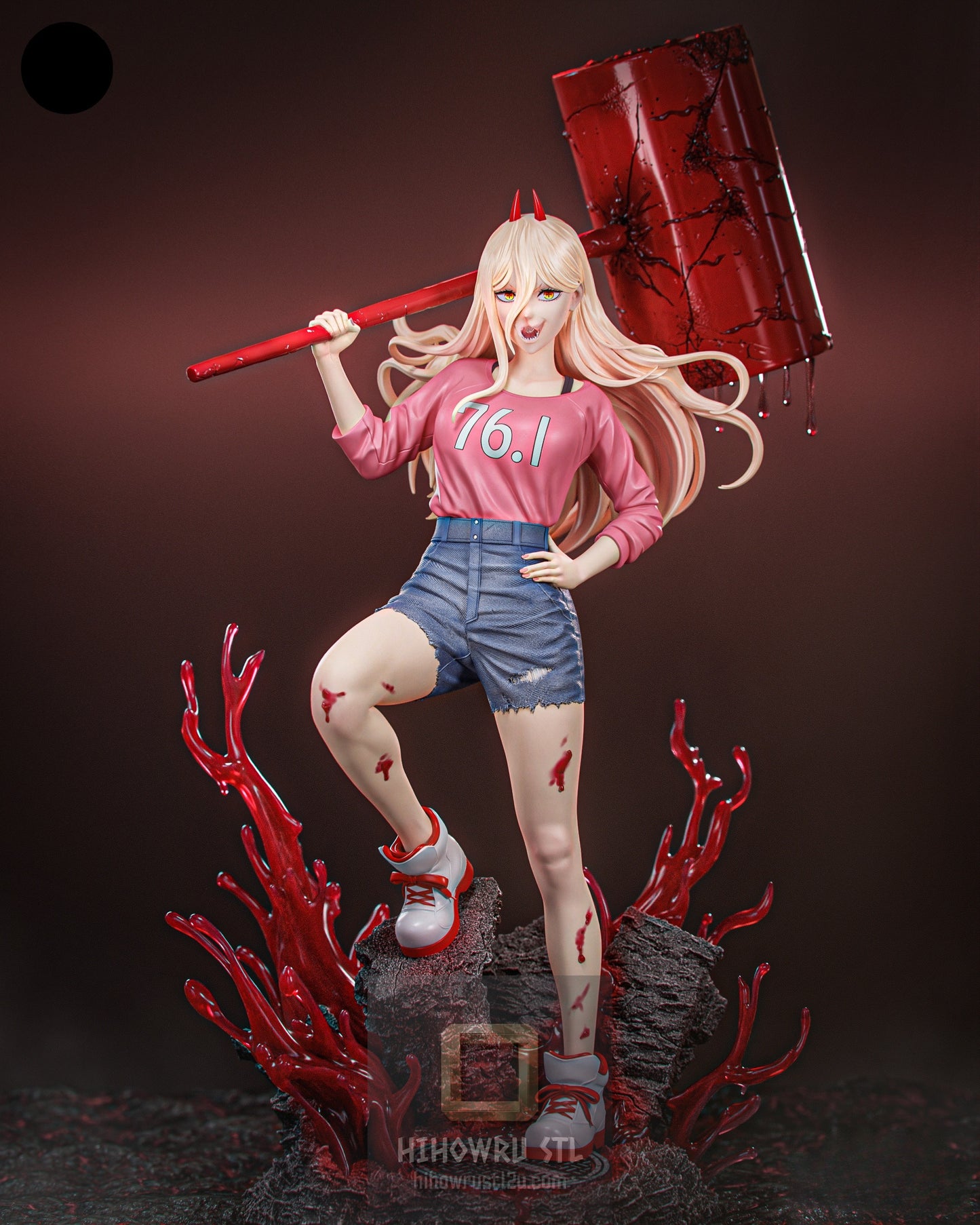 5044 Power - Chainsaw Man - STL 3D Print Files