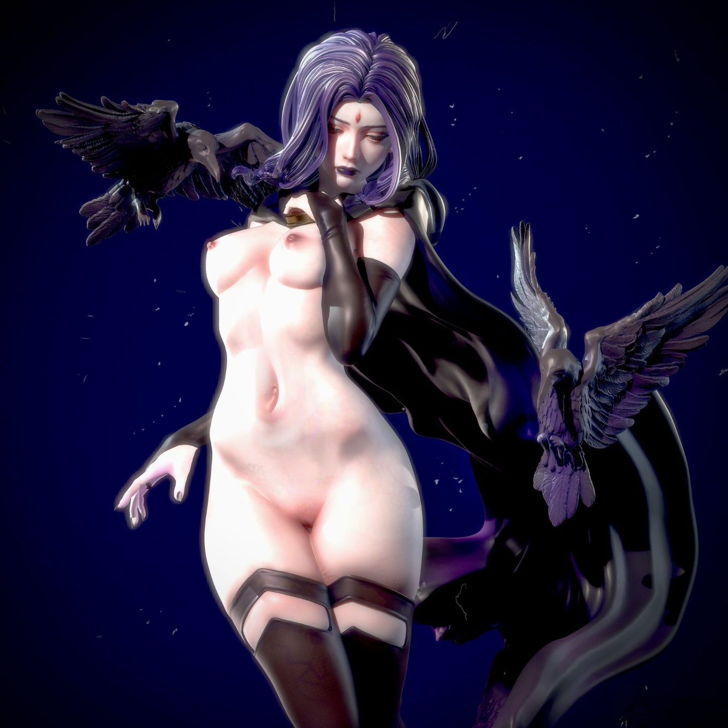 4292 Raven NSFW - DC Comics - STL 3D Print Files