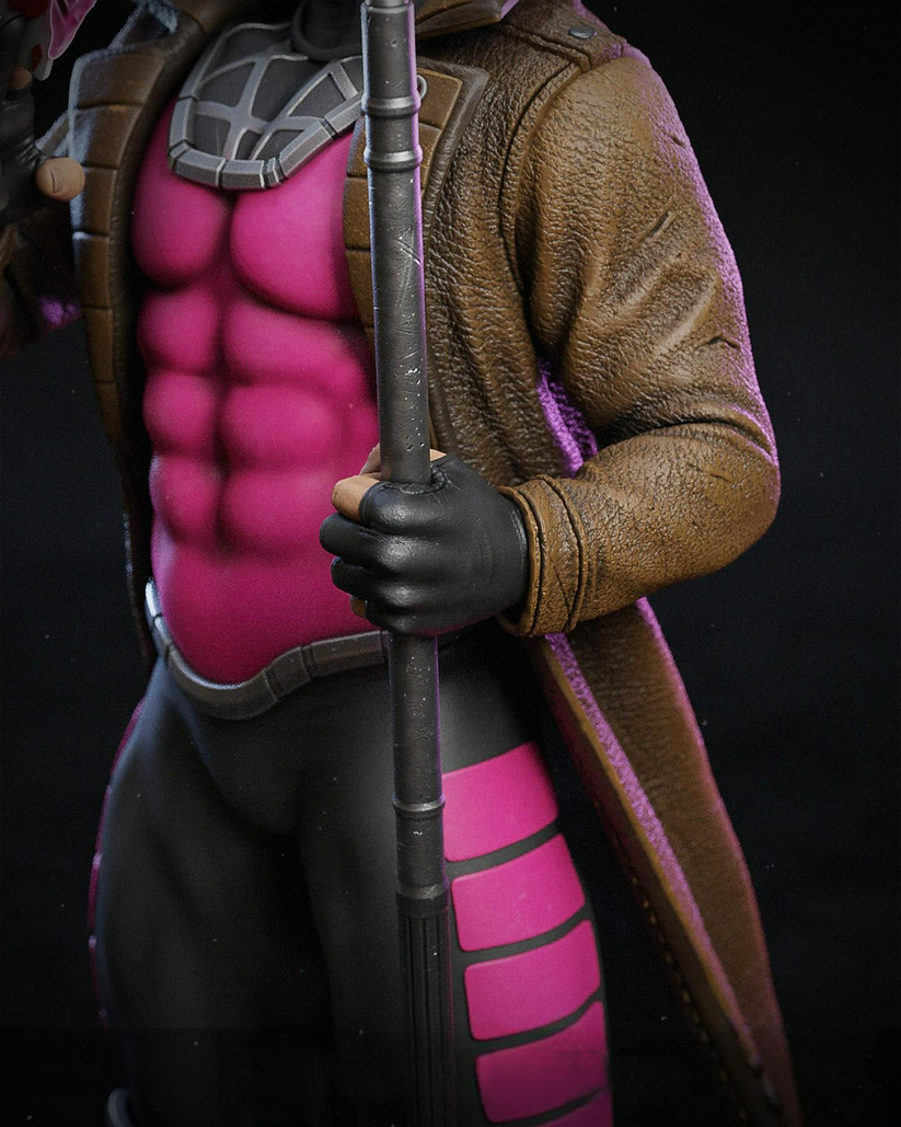 1872 Gambit - X-MEN - STL 3D Print Files – My Stl