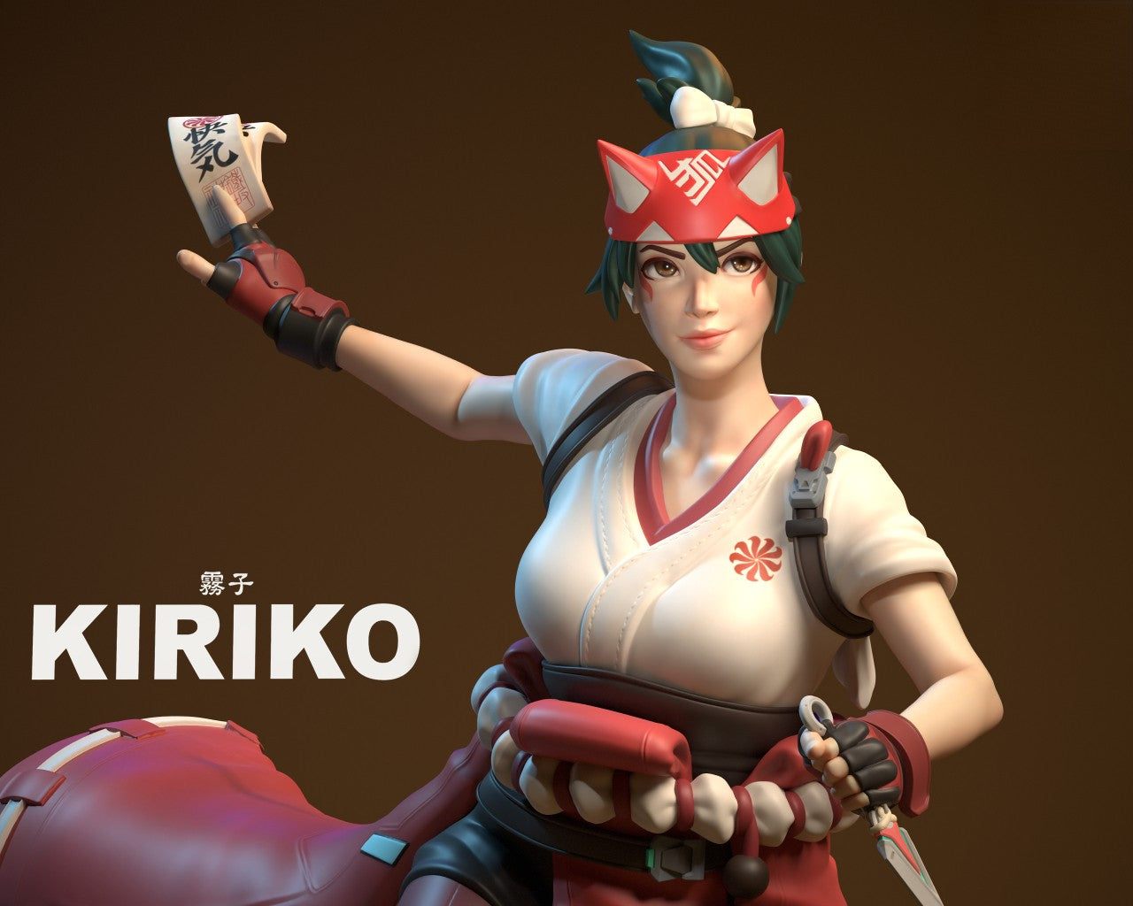 3014 Kiriko - Overwatch - STL 3D Print Files