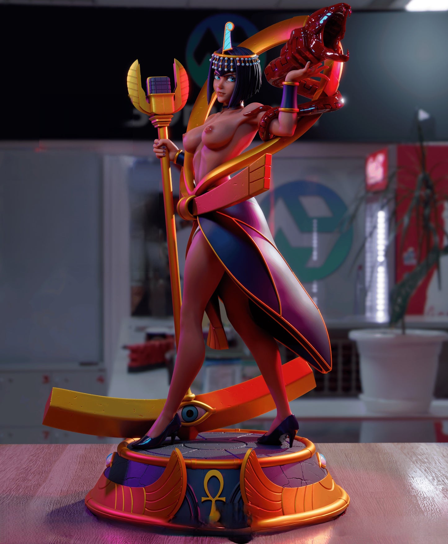 3335 Eliza NSFW - Skullgirls - STL 3D Print Files 2