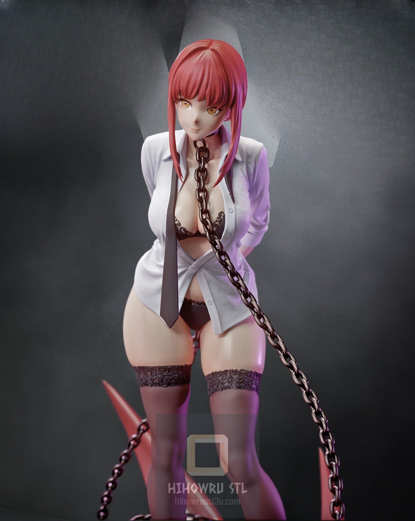 4618 Makima - Chainsaw Man - STL 3D Print Files