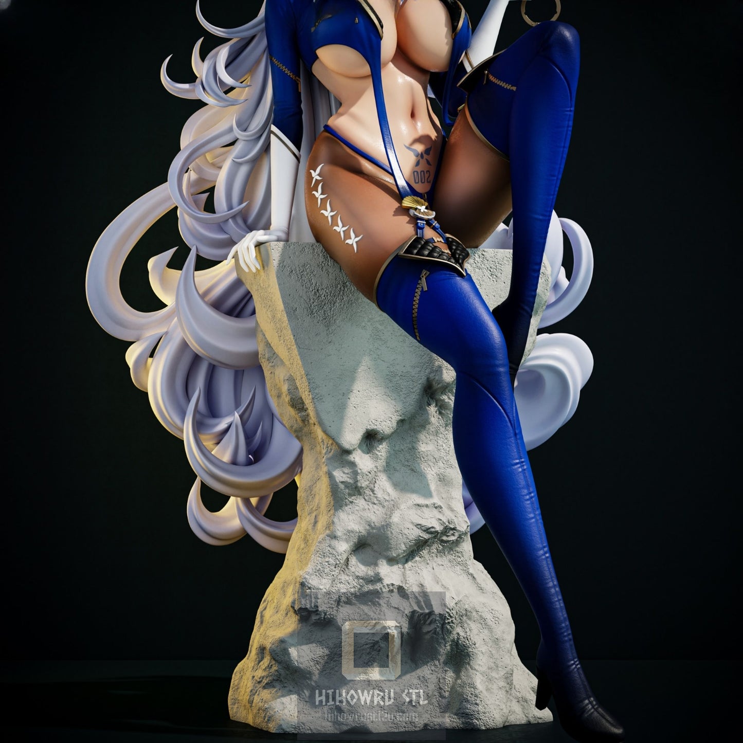 4656 Shinano - Azur Lane - STL 3D Print Files