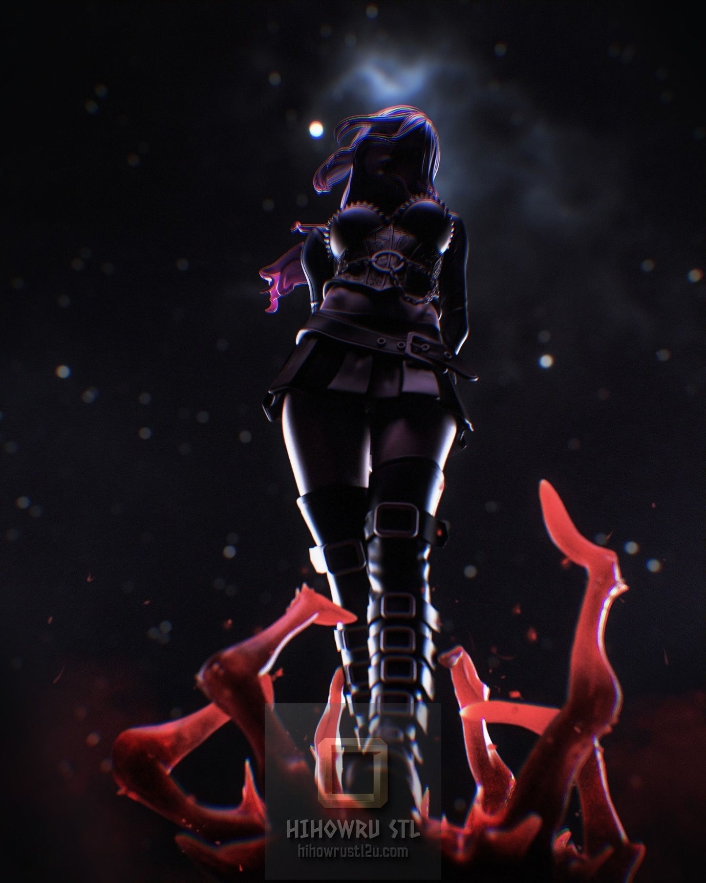 5111 Sable Ward NSFW - Dead by Daylight - STL 3D Print Files