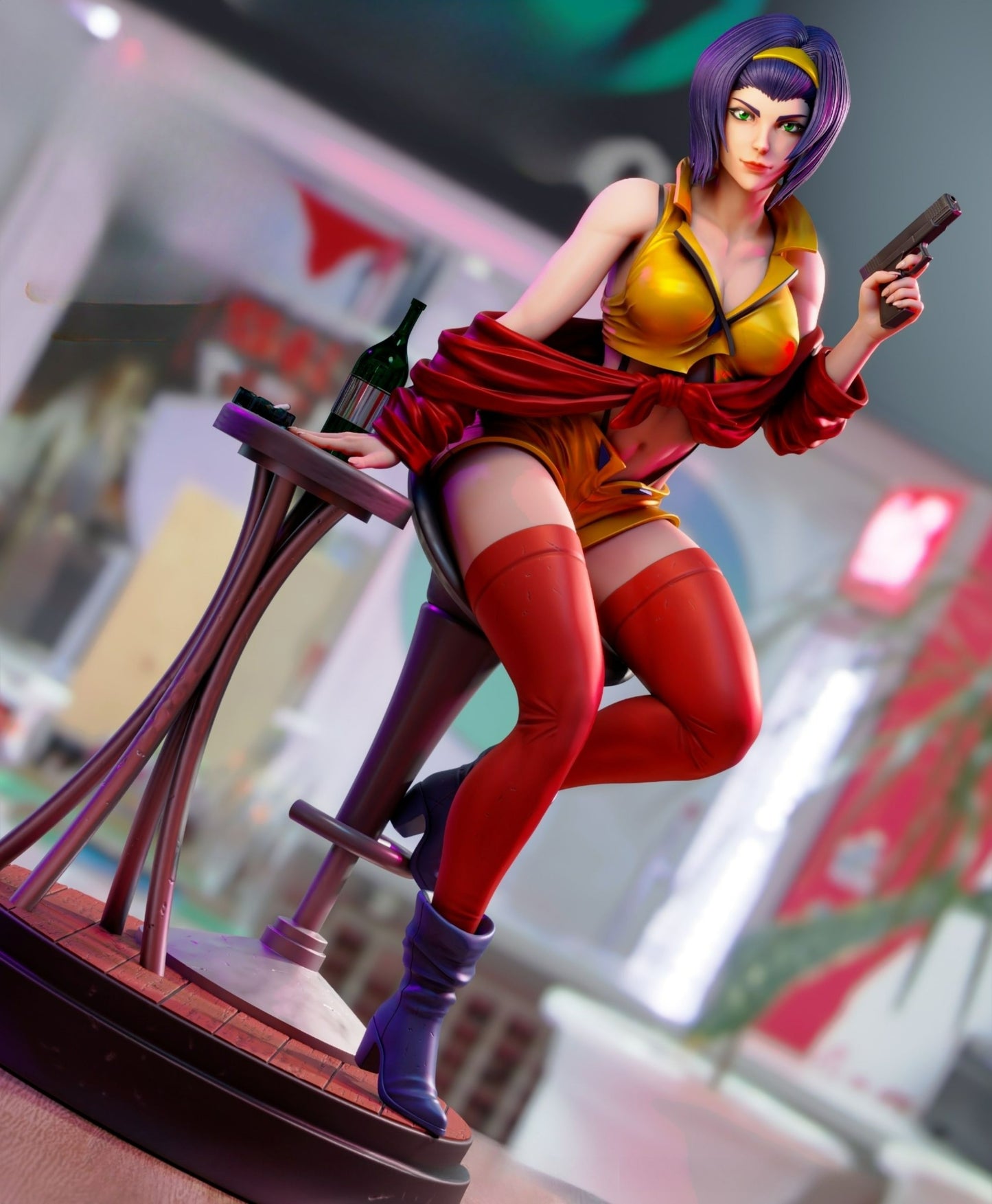 2903 Faye Valentine NSFW - Cowboy Bebop - STL 3D Print Files