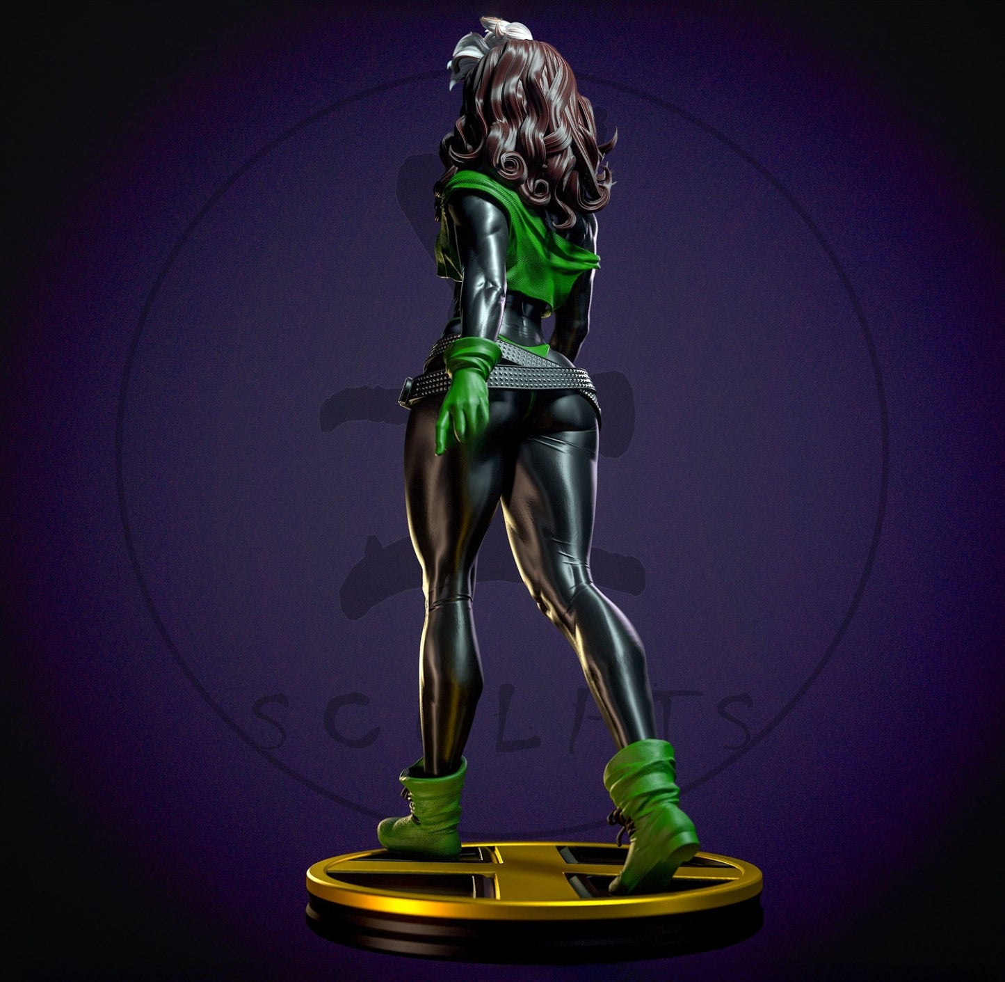 2926 Rogue NSFW - X-Men - STL 3D Print Files