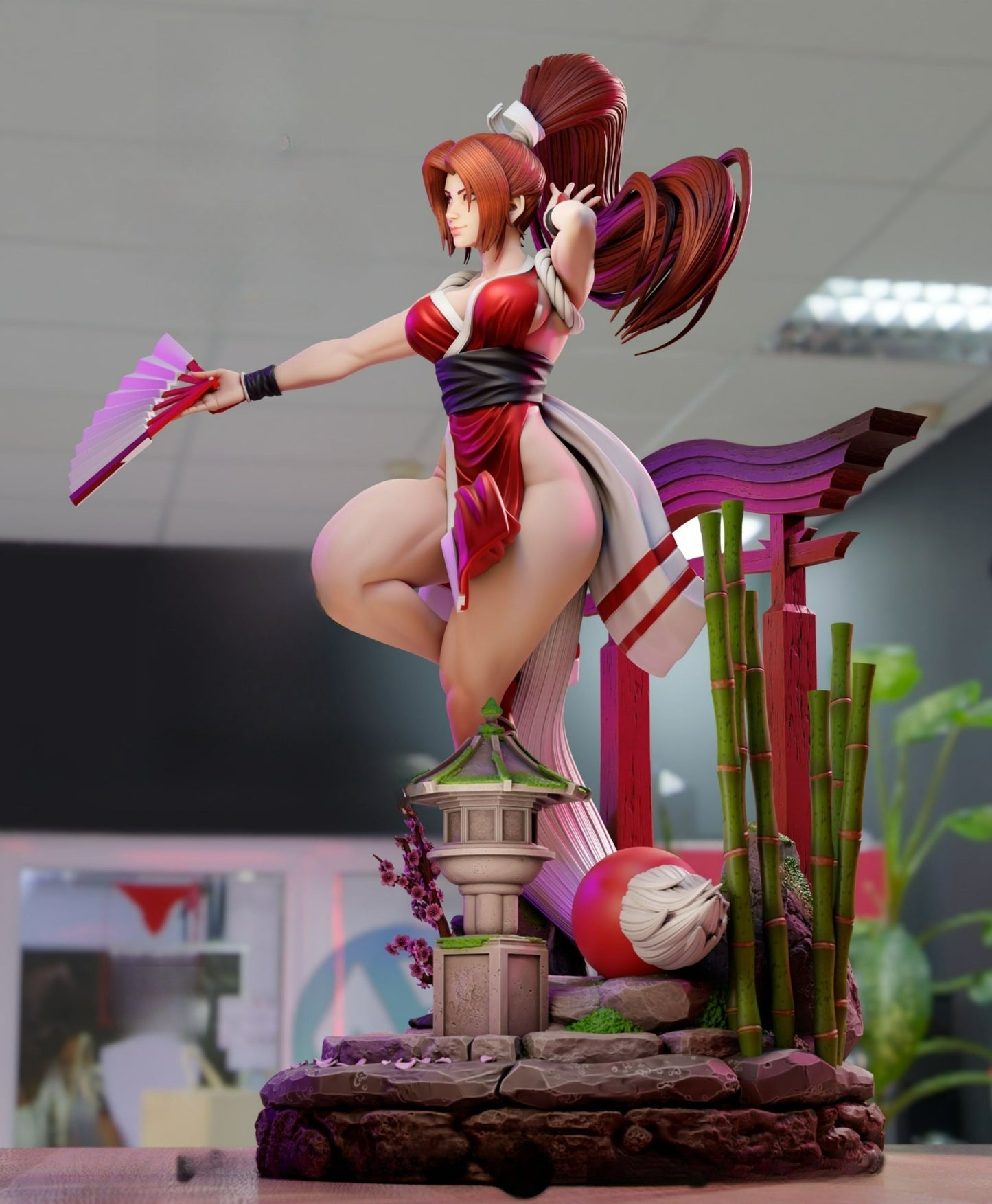 2966 Mai Shiranui NSFW - King of Fighters - STL 3D Print Files