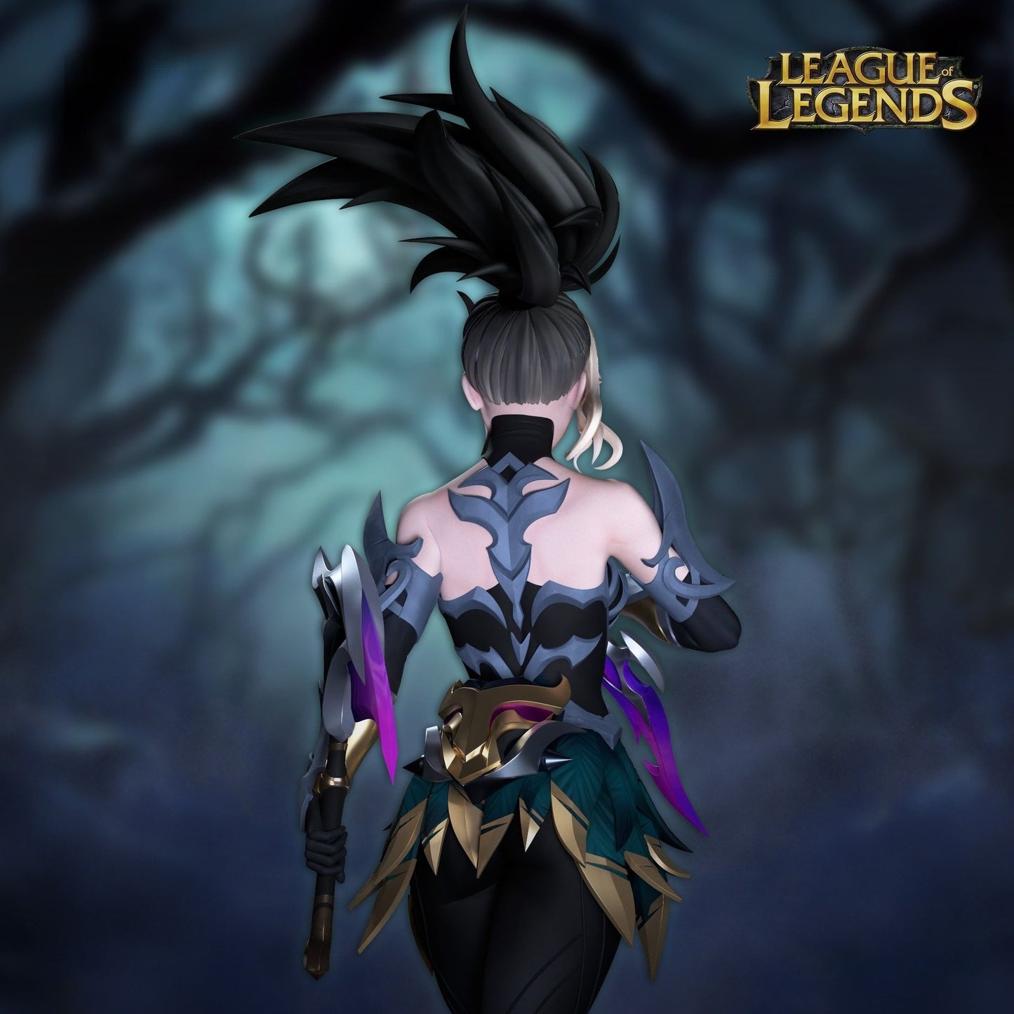 2971 Akali - League of Legends - STL 3D Print Files