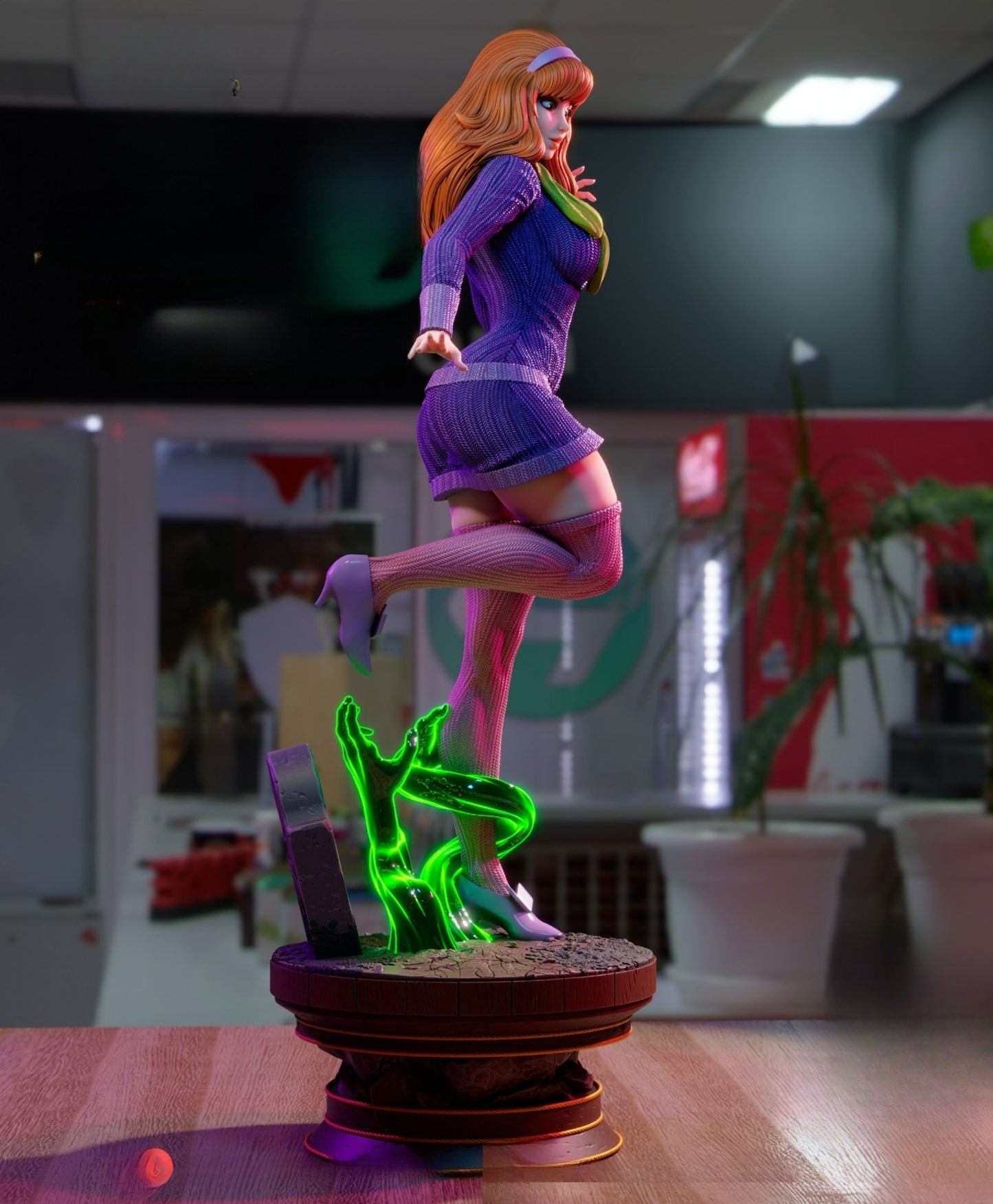 3118 Daphne Blake - Scooby-Doo - STL 3D Print Files