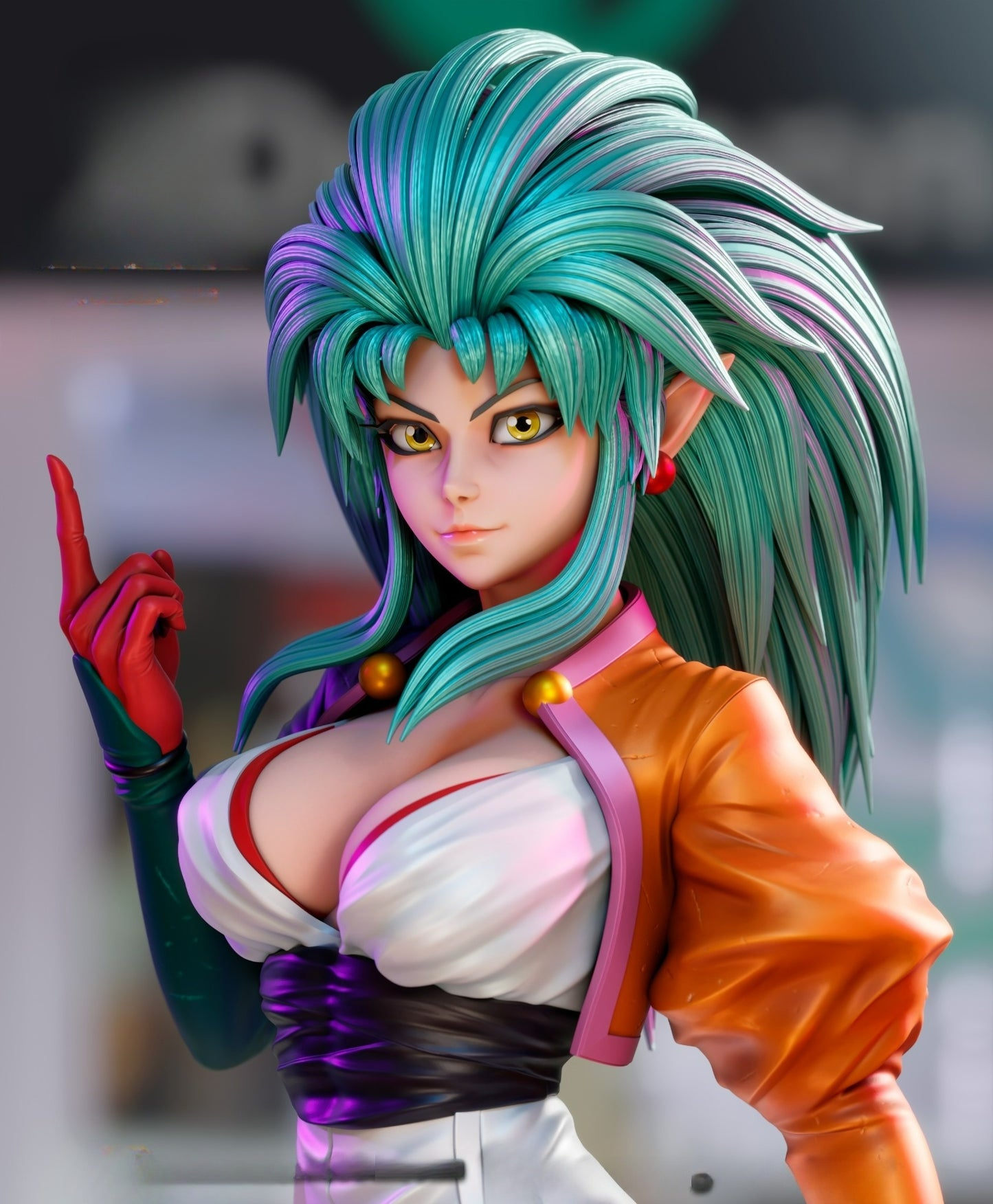 3177 Ryoko Hakubi NSFW - Tenchi Muyo - STL 3D Print Files