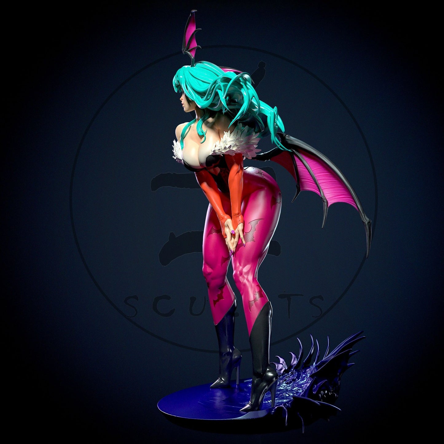 3271 Morrigan NSFW - Darkstalkers - STL 3D Print Files