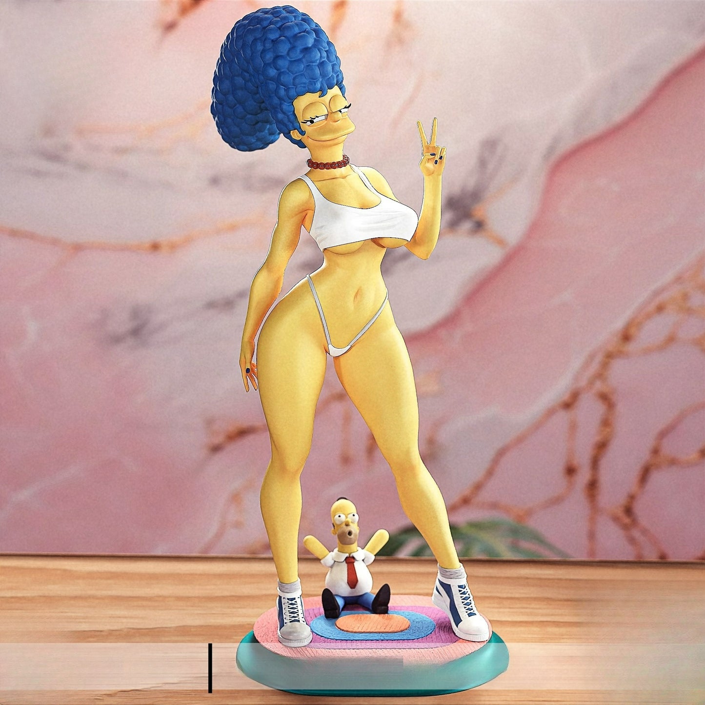 3378 Marge Simpson NSFW - Simpsons - STL 3D Print Files