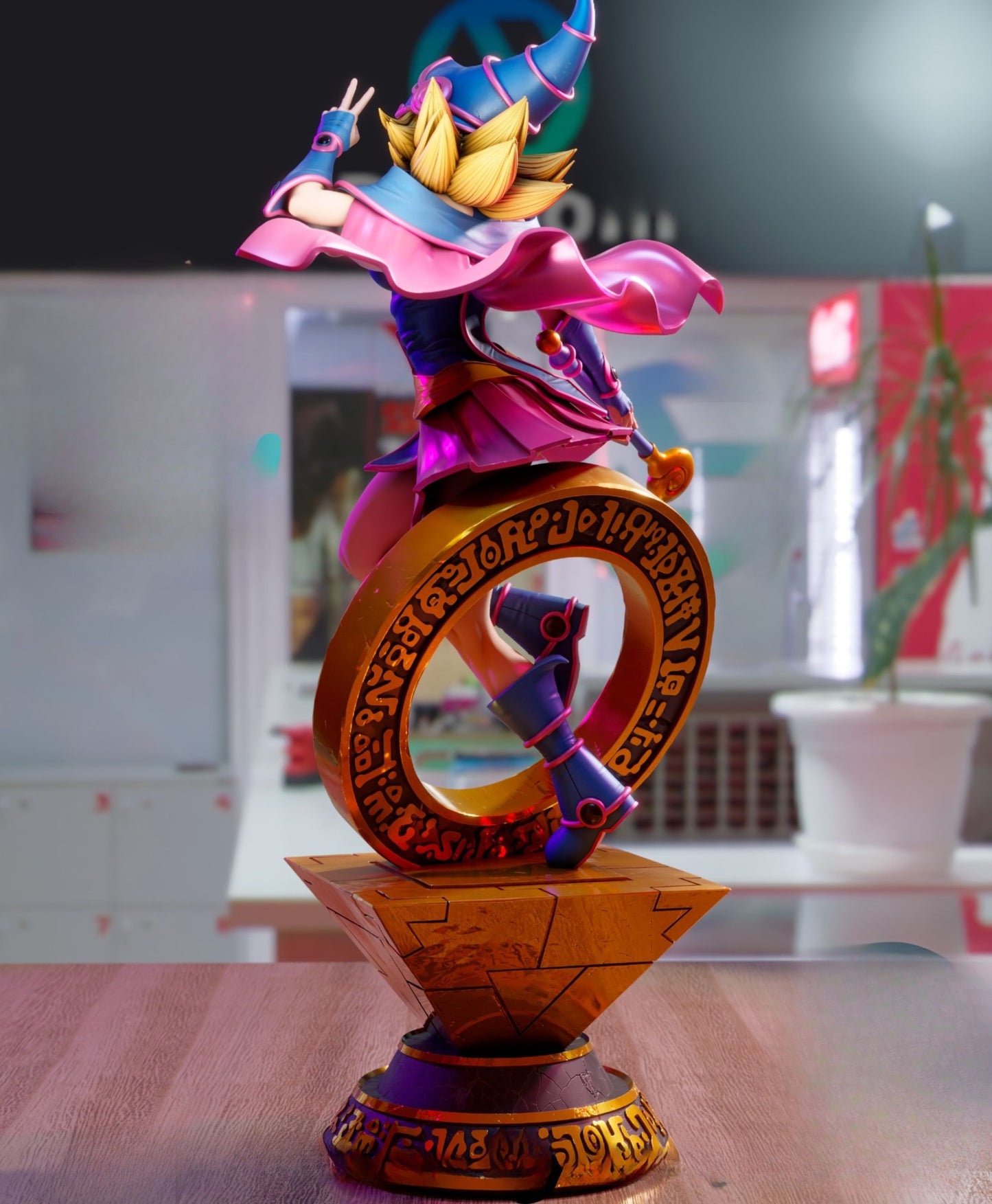 3620 Dark Magician Girl NSFW - Yu-Gi-Oh! - STL 3D Print Files