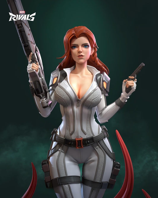 4044 Black Widow NSFW - Marvel Rivals - STL 3D Print Files