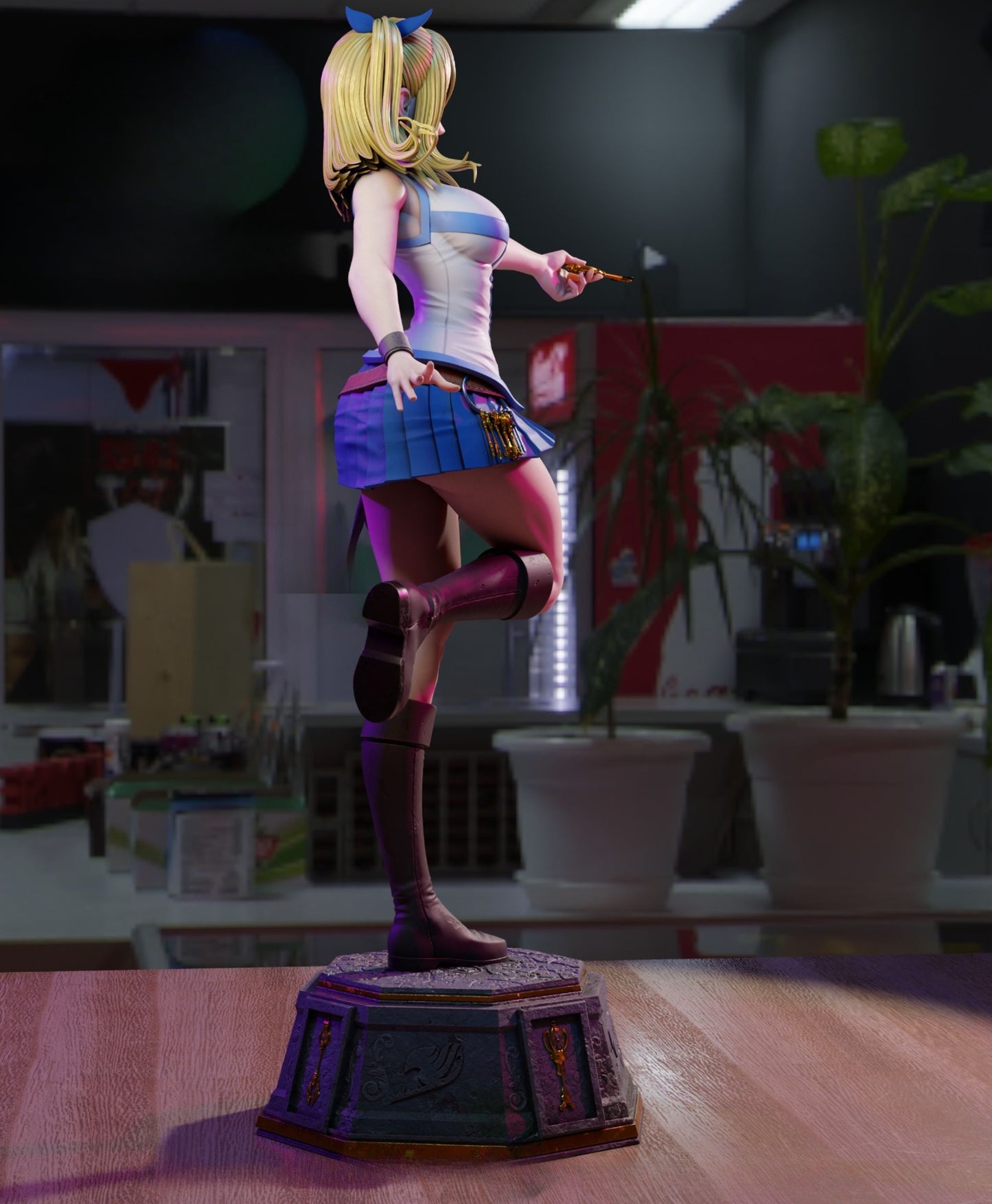 4105 Lucy Heartfilia NSFW - Fairy Tail - STL 3D Print Files