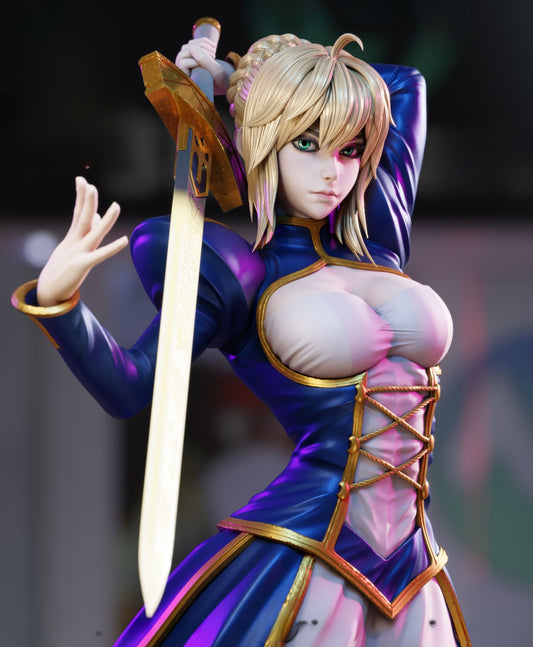 4212 Saber NSFW - Fate/Stay Night - STL 3D Print Files