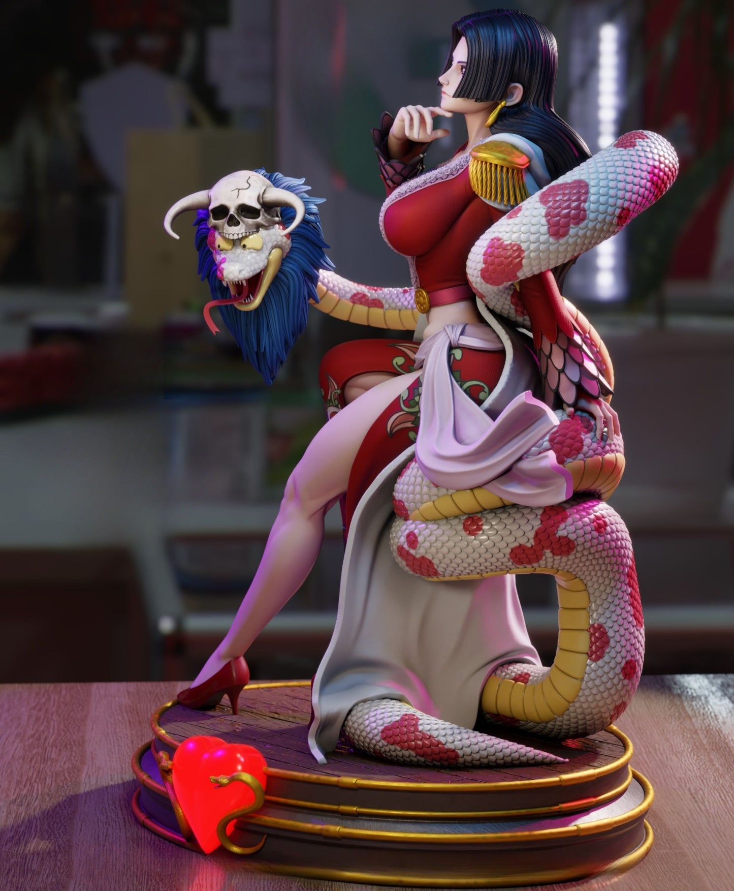 4303 Boa Hancock NSFW - One Piece - STL 3D Print Files