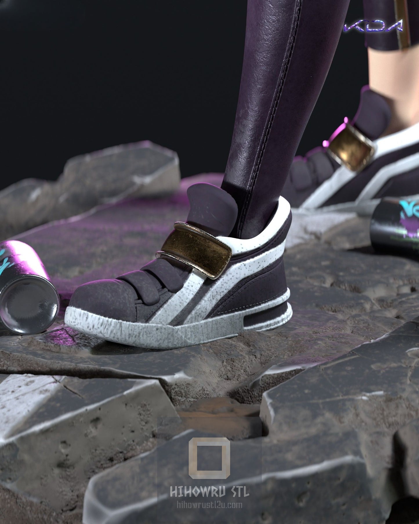4311 Akali - K/DA  - STL 3D Print Files