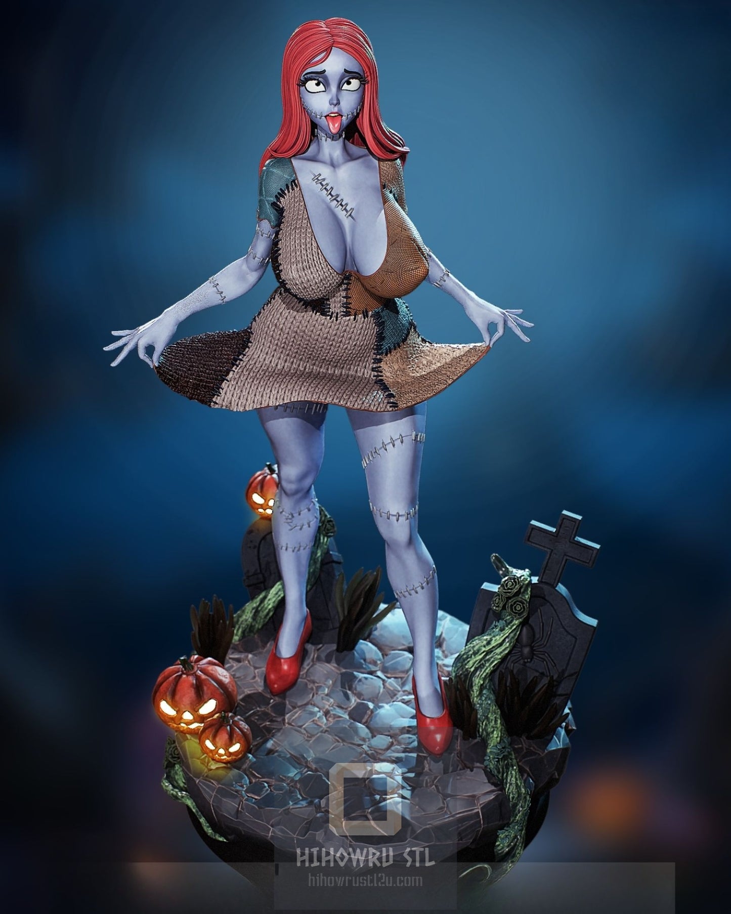 4374 Sally NSFW - The Nightmare Before Christmas - STL 3D Print Files