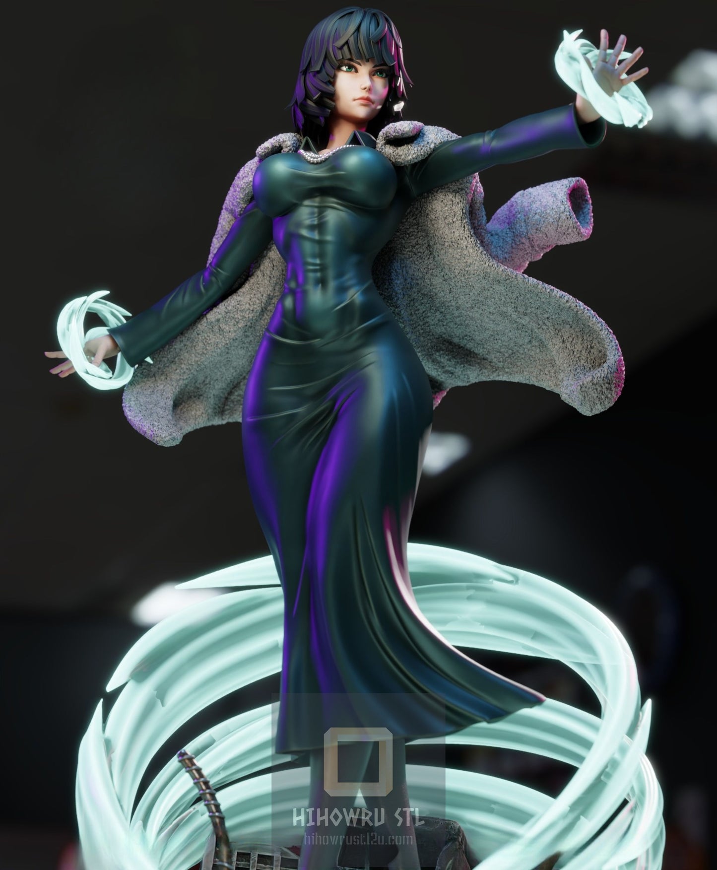 4375 Fubuki - One Punch Man - STL 3D Print Files