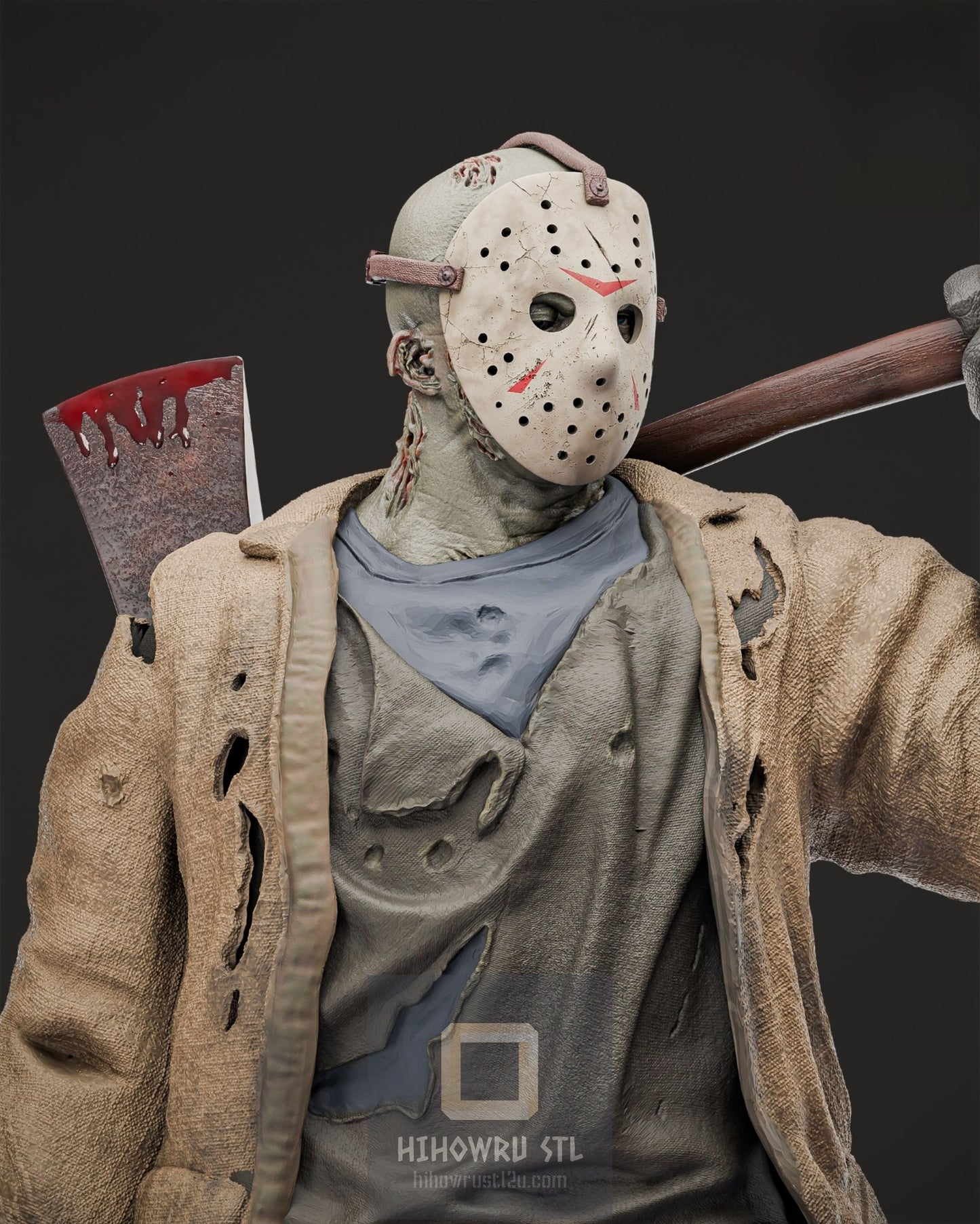 4388 Jason Voorhees - Friday the 13th - STL 3D Print Files