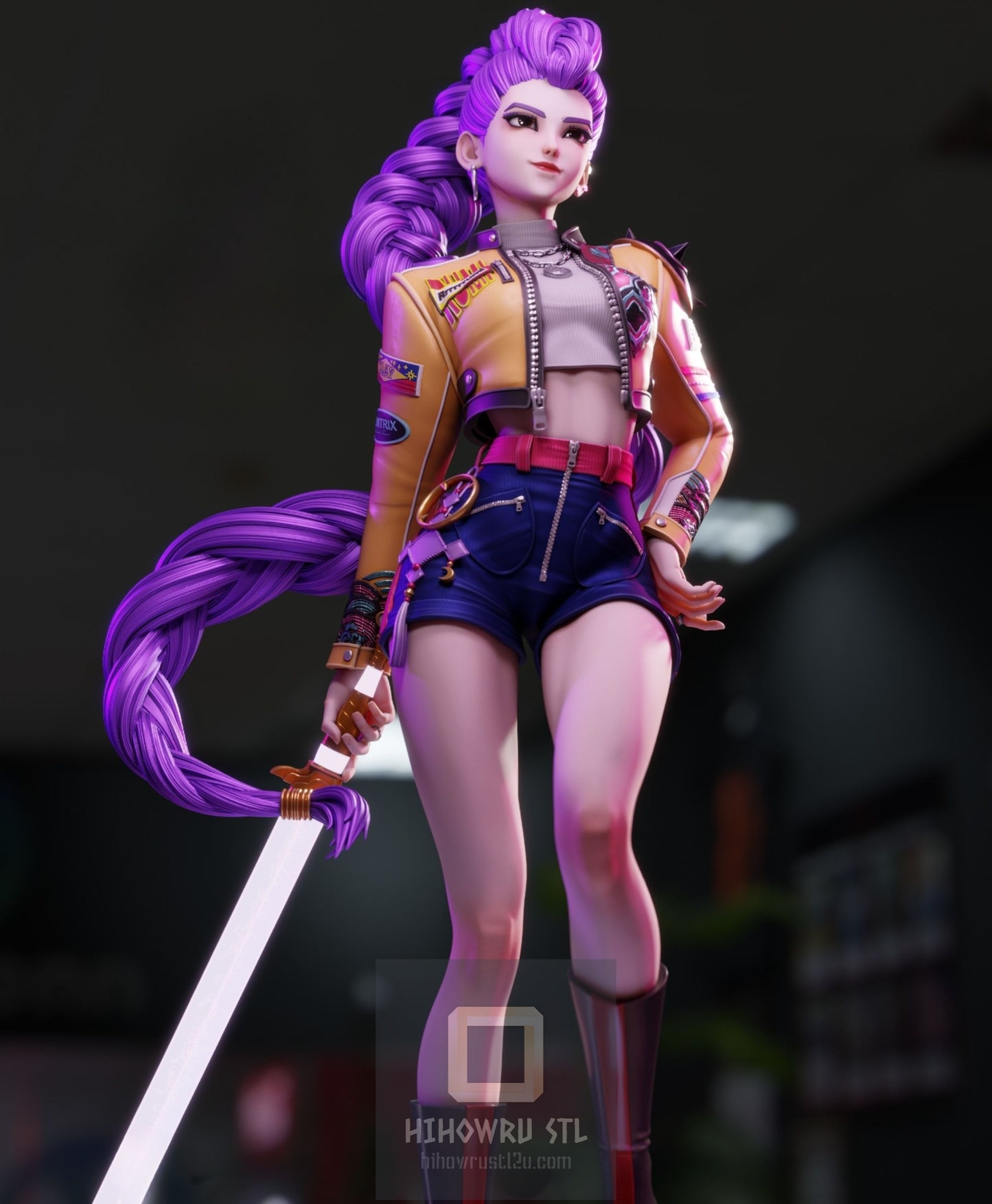 4410 Rumi - Kpop Demon Hunters - STL 3D Print Files