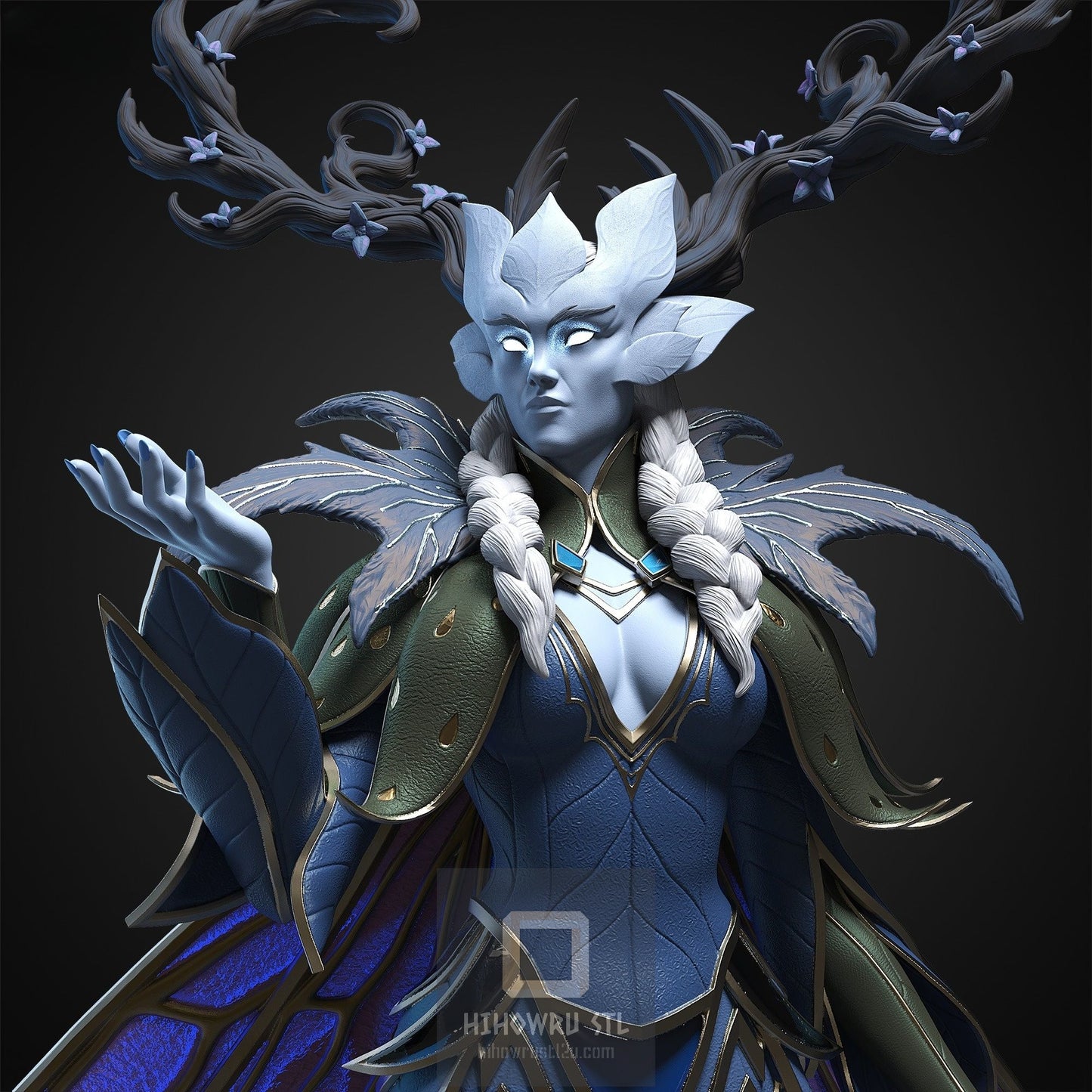 4434 Winter Queen - World of Warcraft - STL 3D Print Files