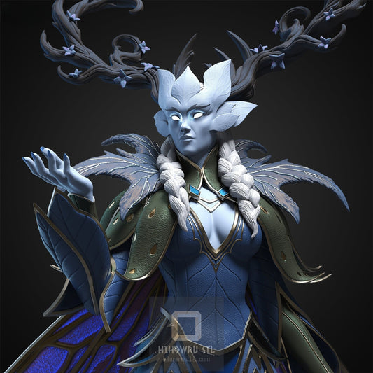 4434 Winter Queen - World of Warcraft - STL 3D Print Files
