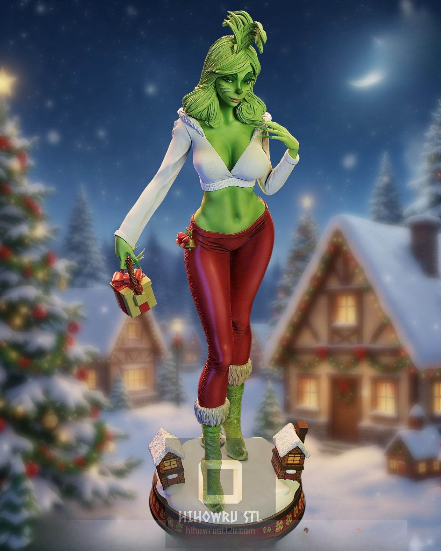 4516 Female Grinch NSFW - STL 3D Print Files