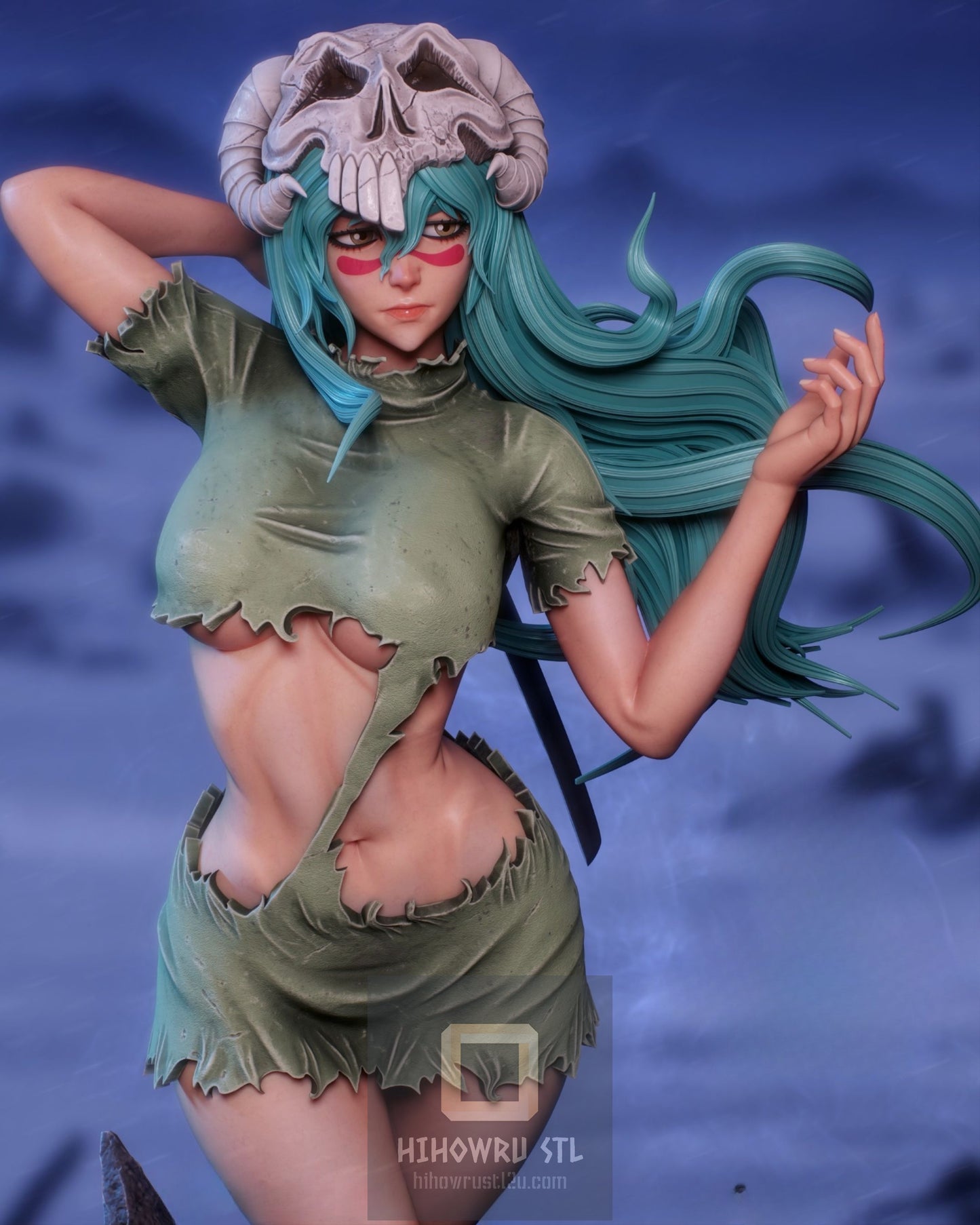 4579 Nelliel Tu NSFW - Bleach - STL 3D Print Files