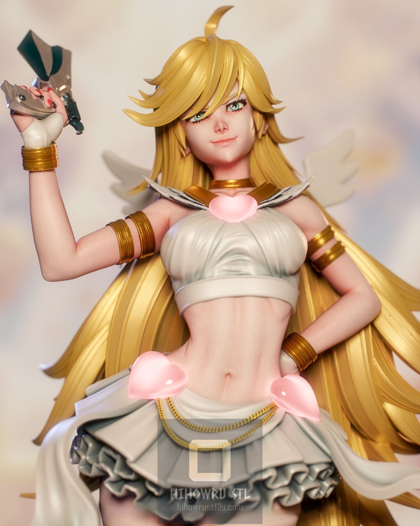 4588 Panty - Panty & Stocking with Garterbelt - STL 3D Print Files