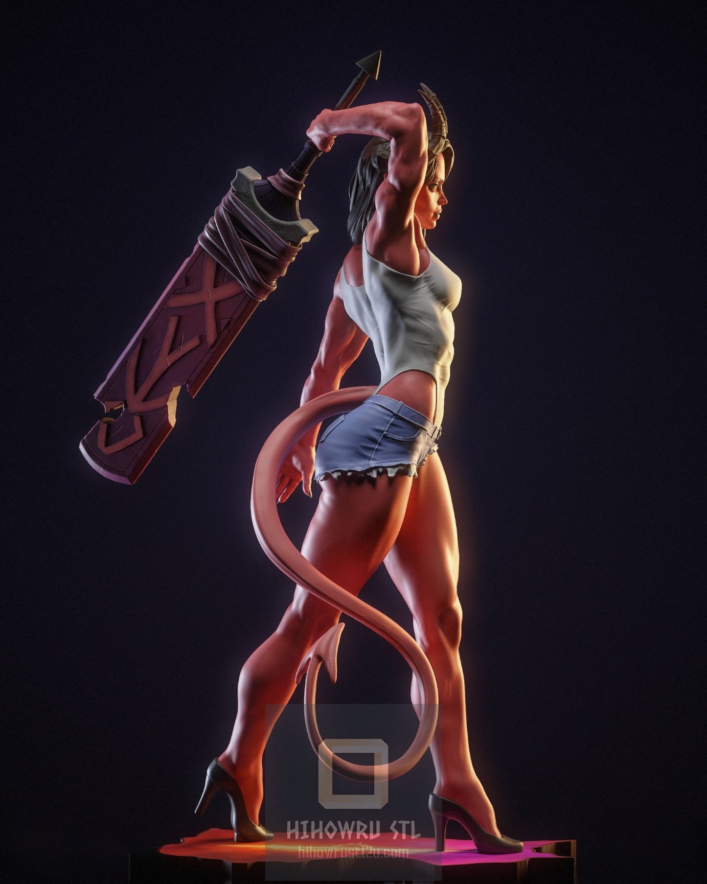 4650 Malevola NSFW - Dispatch - STL 3D Print Files