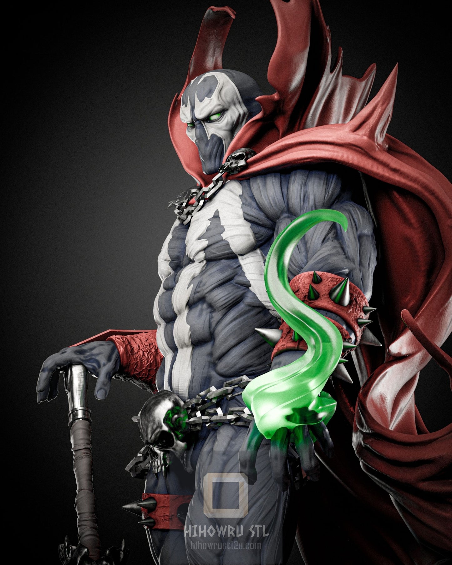 4677 Spawn - Al Simmons  - STL 3D Print Files