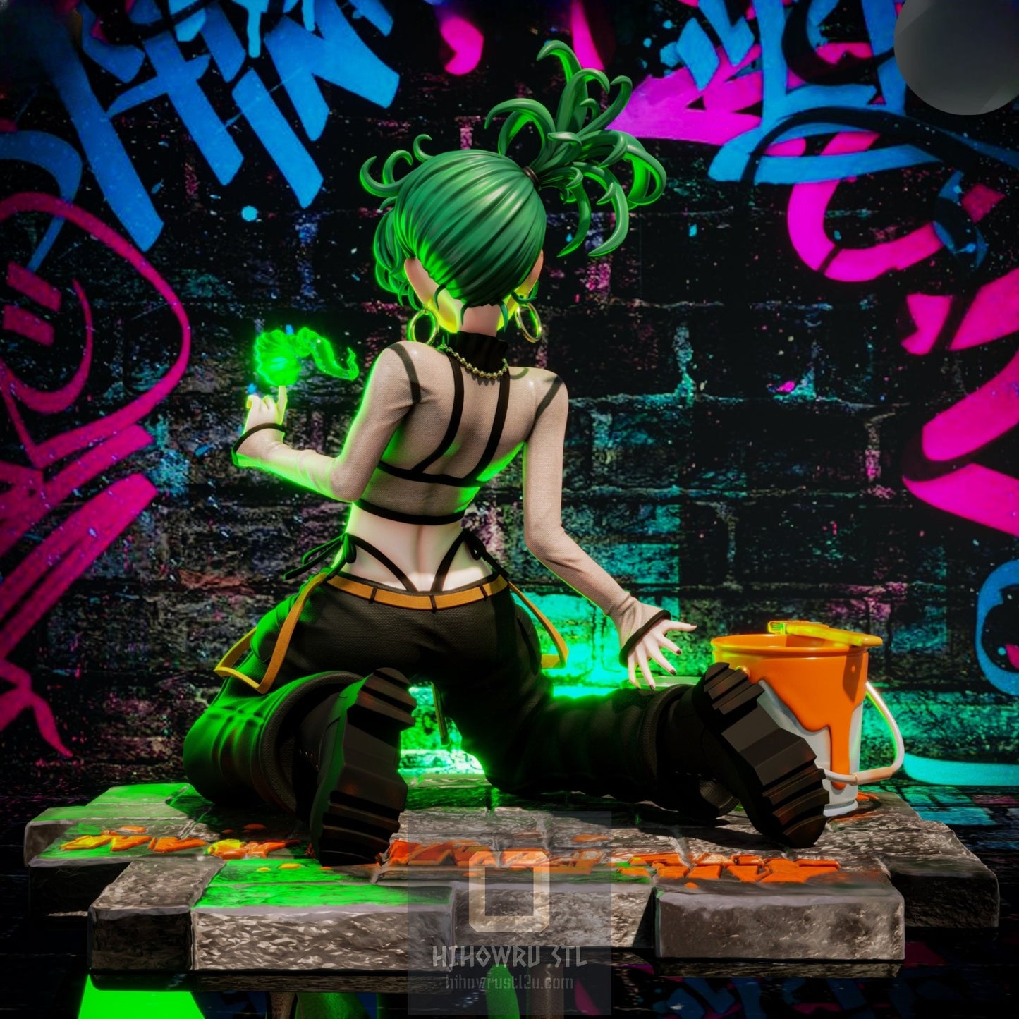 4791 Tatsumaki - One-Punch Man - STL 3D Print Files