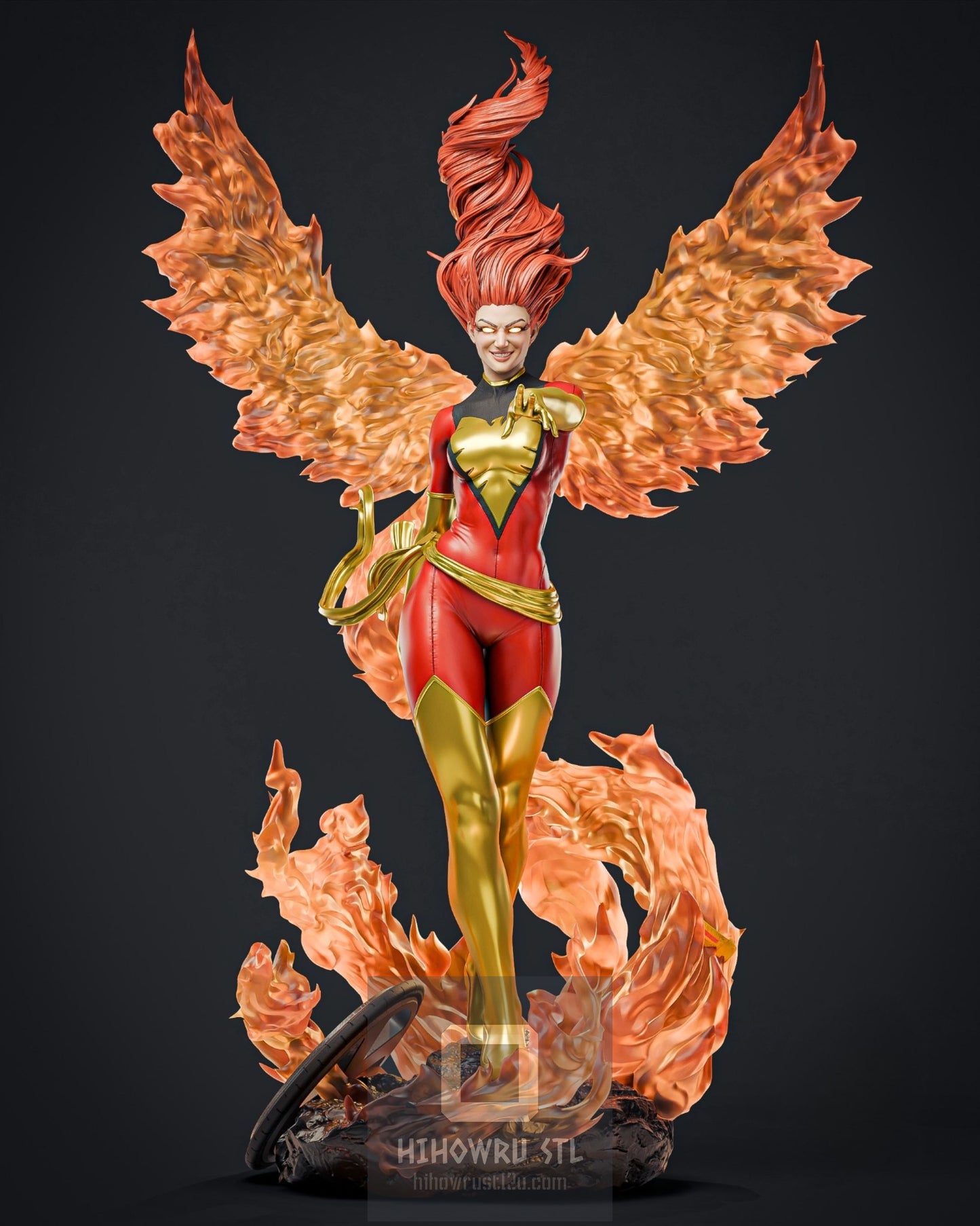 4815 Jean Grey - X-MEN - STL 3D Print Files